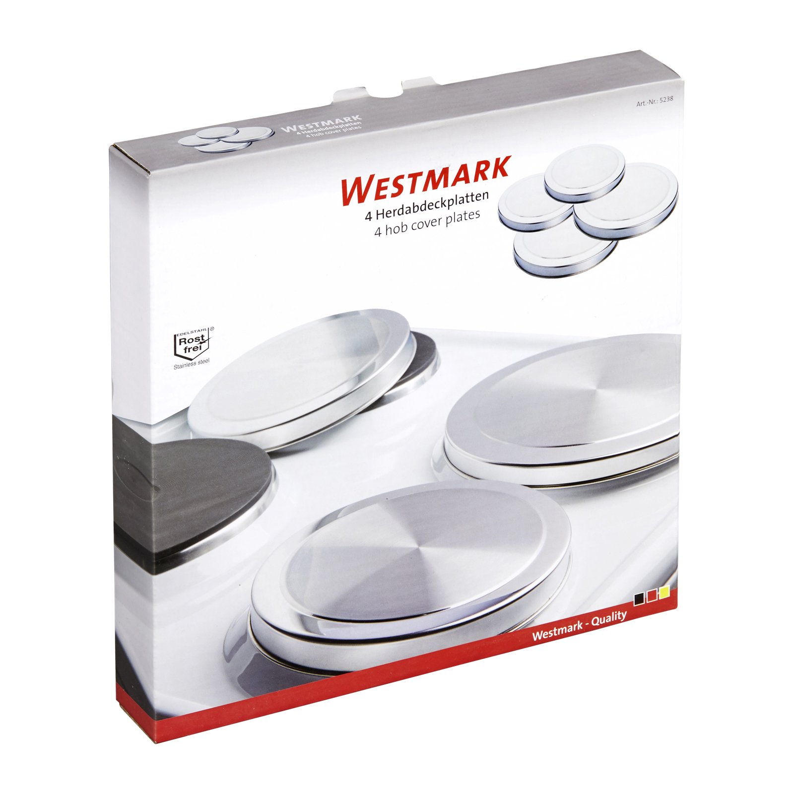 westmark-52382260-plaque-de-cuisson-herdabdeckplatten-4-plaques-en-acier-inoxyda image 6