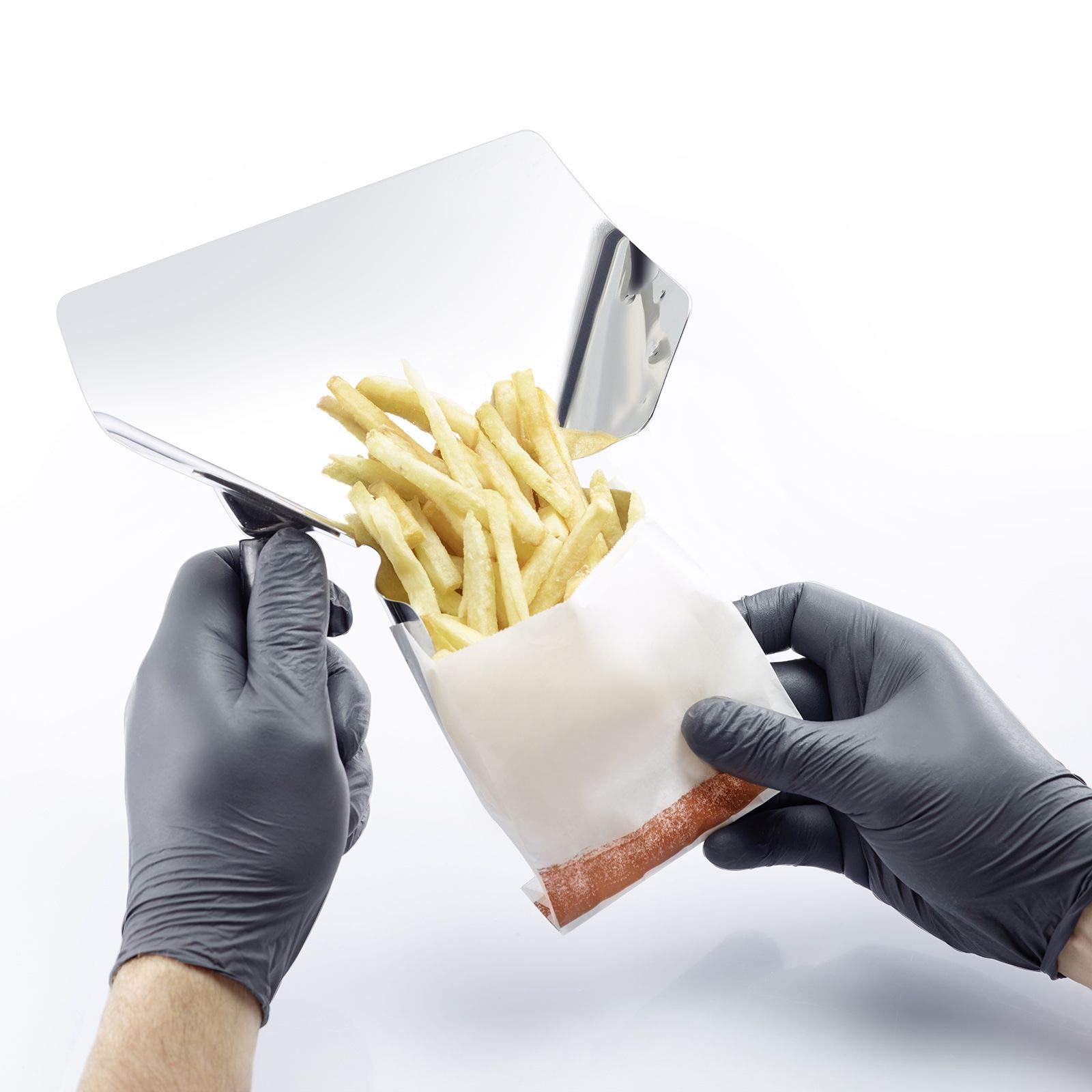 westmark-91272270-pelle-professionnelle-popcorn-frites-en-acier-inoxydable-poign image 2