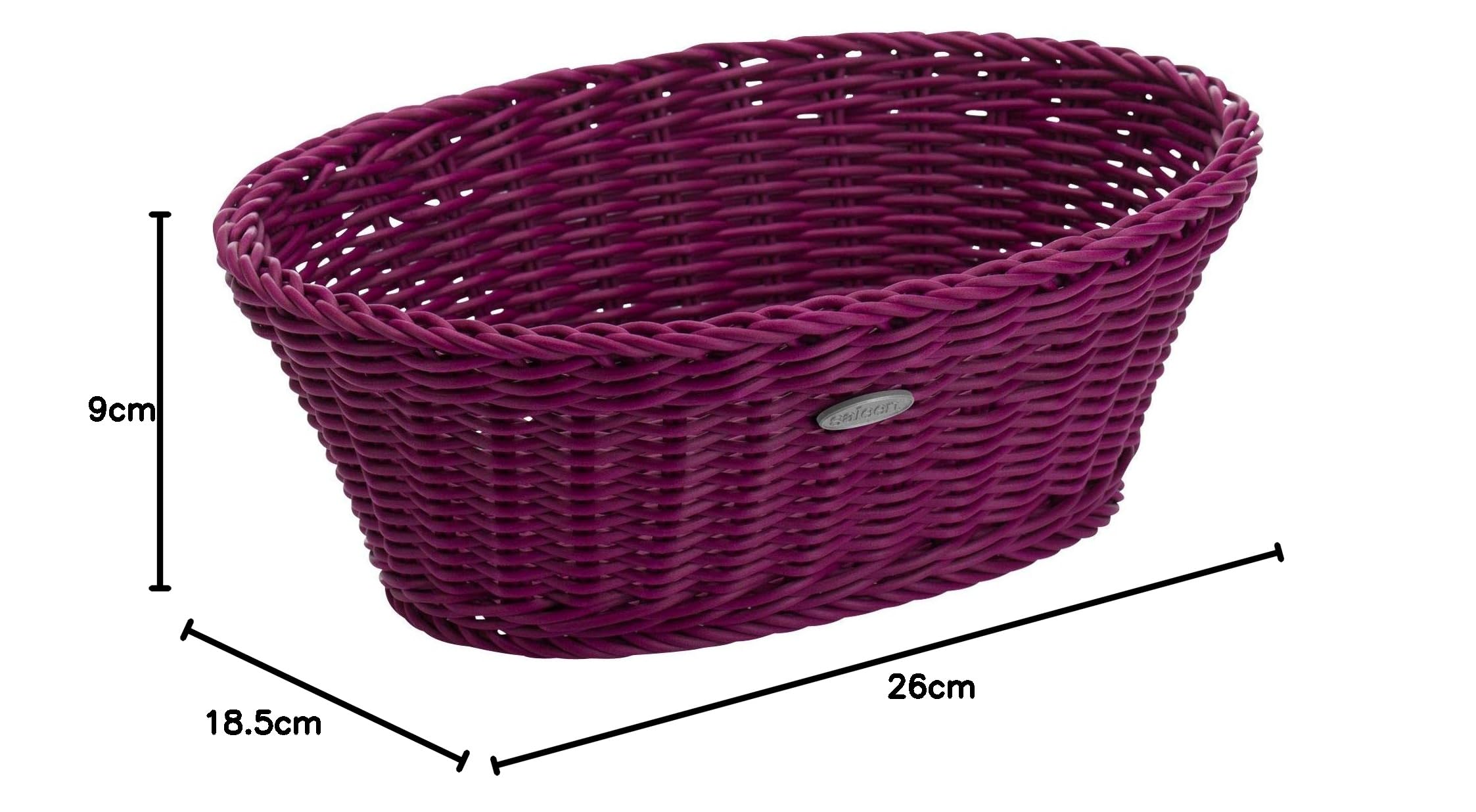 westmark-saleen-2039286-corbeille-ovale-conique-pourpre-26-x-18-5-x-9-cm-vanneri image 6