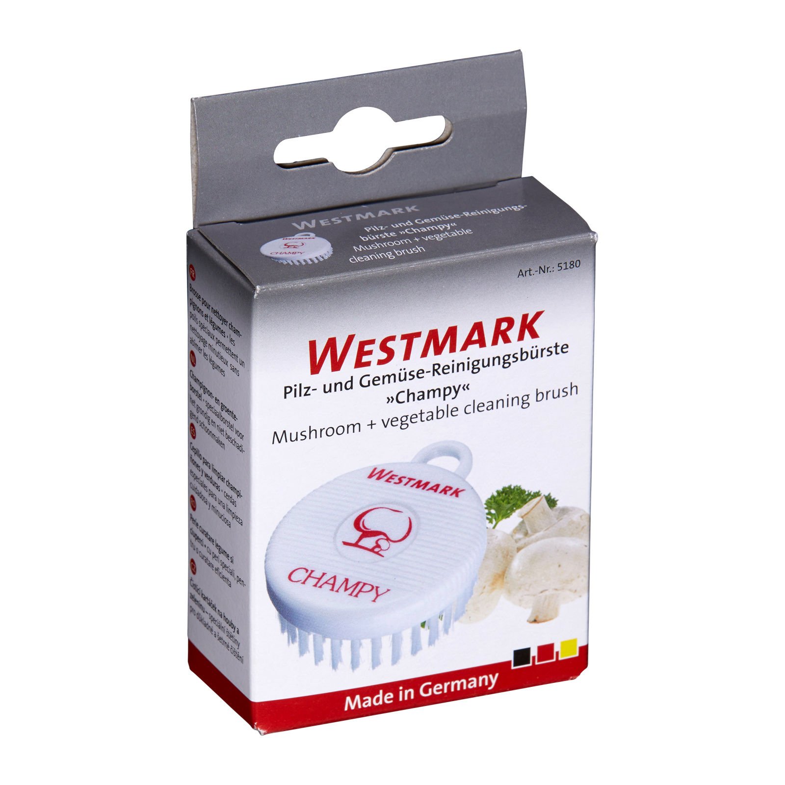 westmark-champy-brosse-champignons-et-l-gumes-poils-fins-brosse-de-nettoyage-pla image 6
