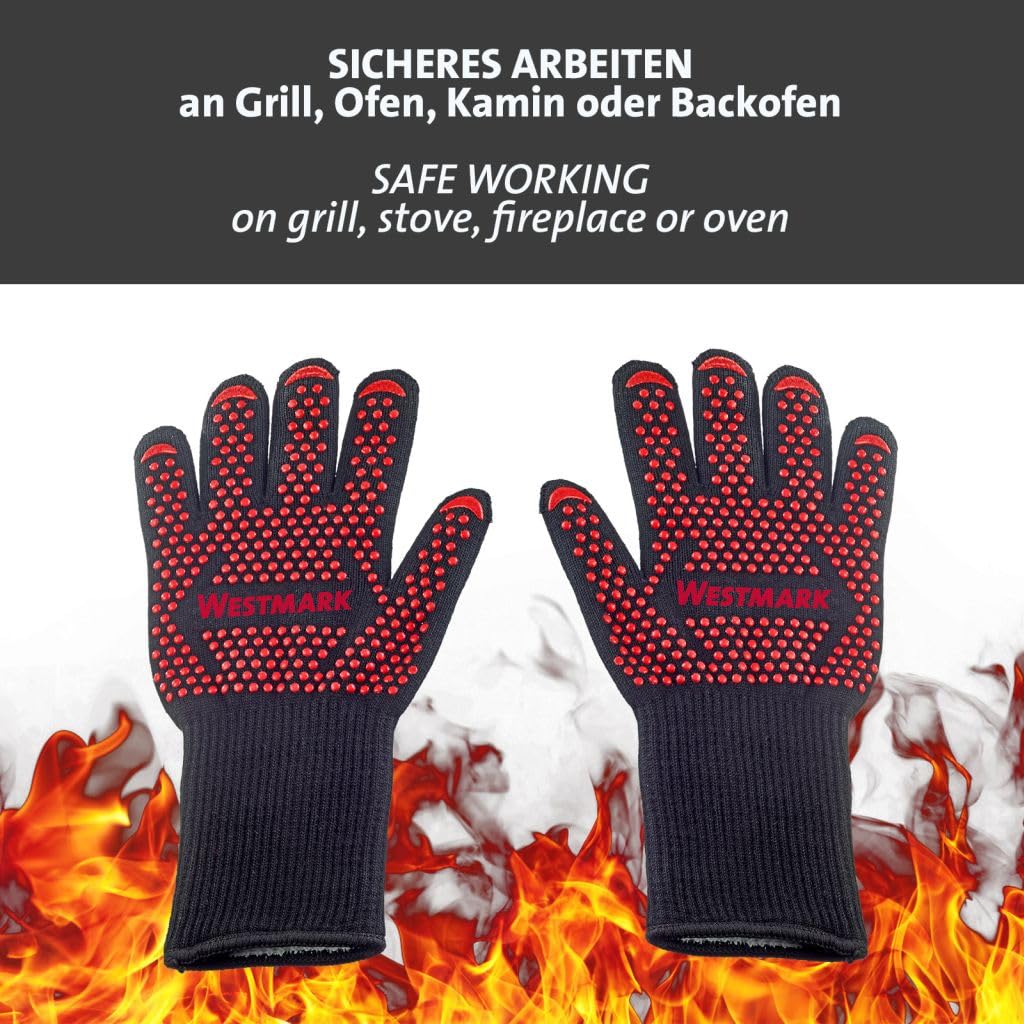 westmark-lot-de-2-gants-de-barbecue-ignifug-s-r-sistance-chaleur-jusqu-350-c-dou image 3