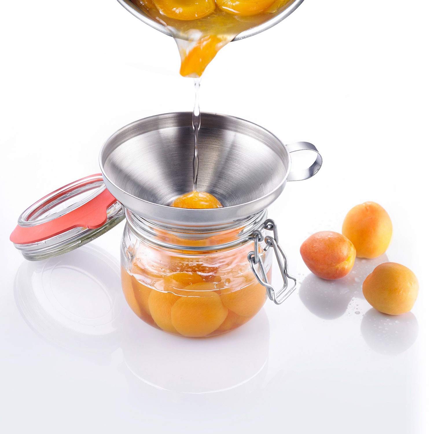 westmark-12442270-entonnoir-confiture-et-conserve-long-col-de-remplissage-acier- image 5