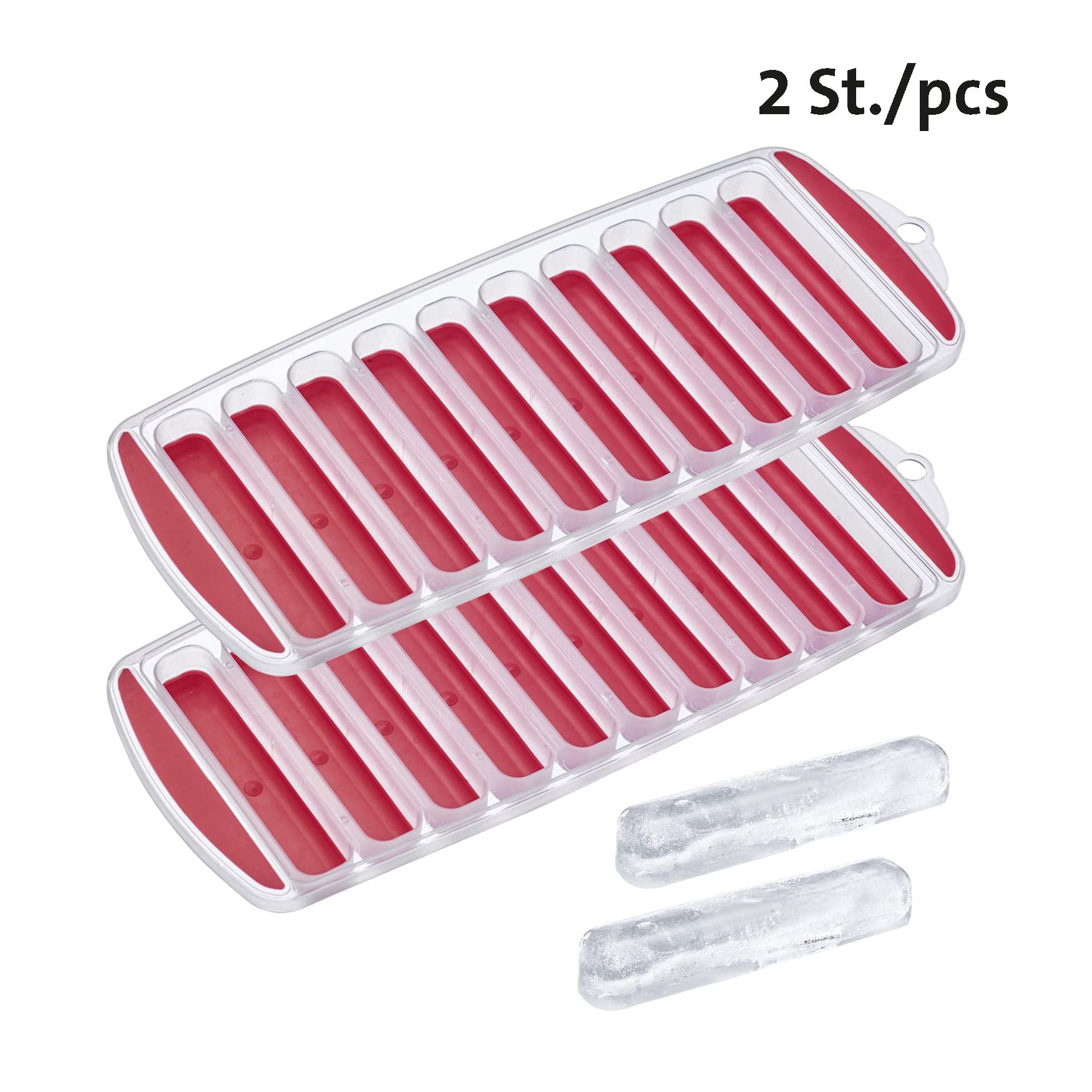 westmark-52302270-stixx-lot-de-2-moules-b-tonnets-de-glace-en-plastique-2-x-10-b image 2