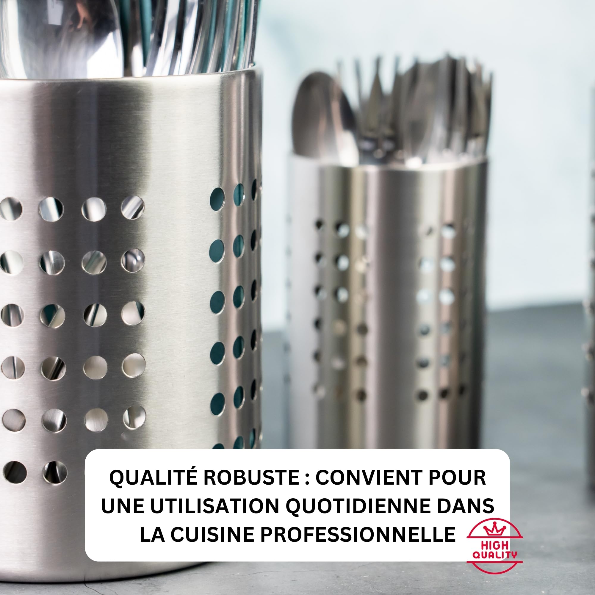 westmark-gouttoir-couverts-rond-69012211-porte-ustensiles-en-acier-inoxydable-10 image 4