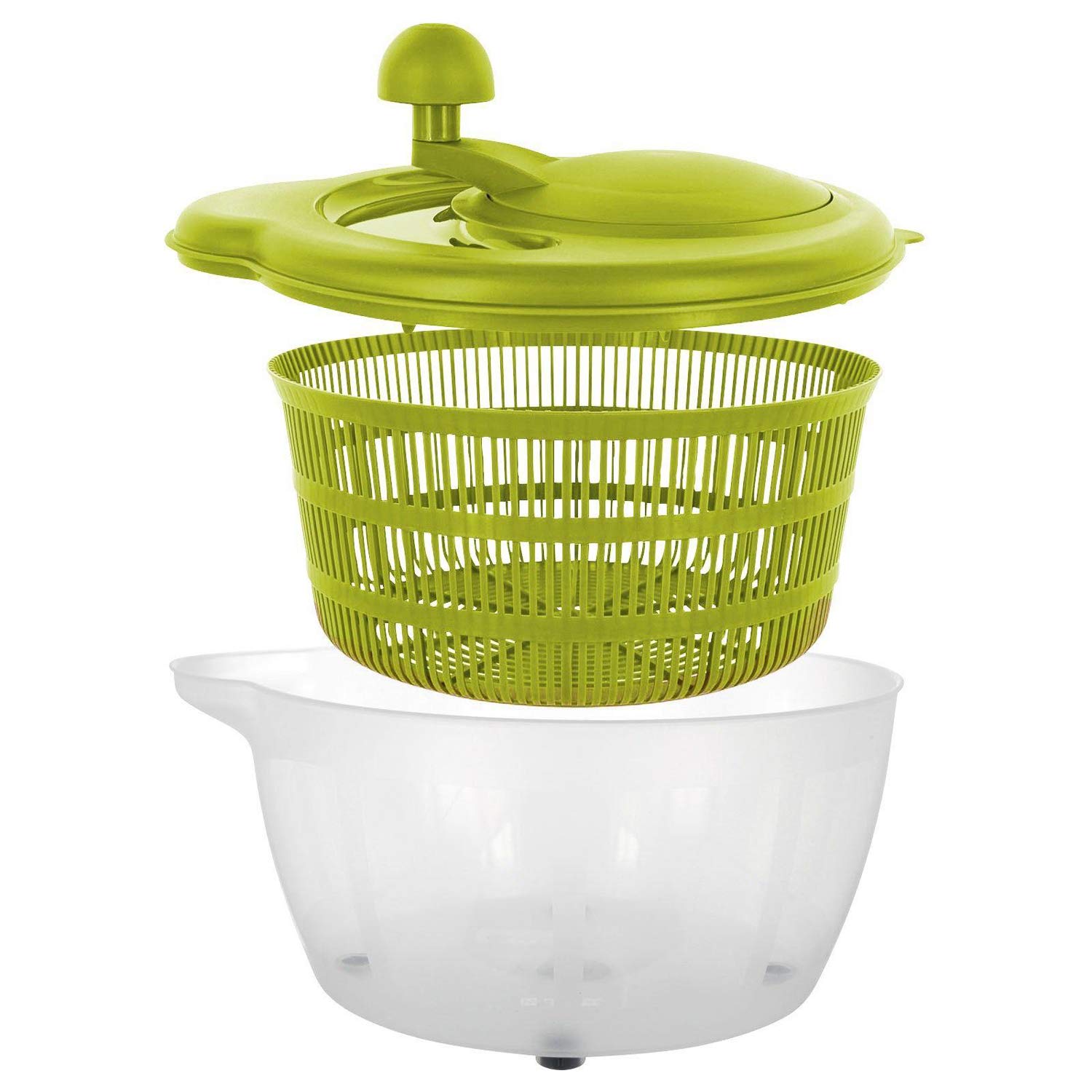 westmark-fortuna-essoreuse-salade-5-litres-26-cm-plastique-sans-bpa-transparent- image 6