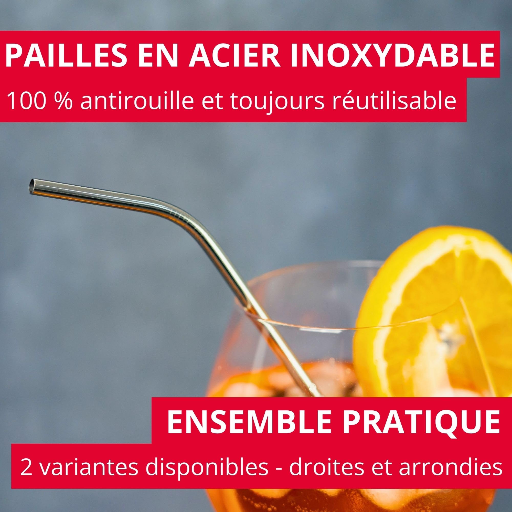 westmark-62742260-lot-de-4-pailles-coud-es-r-utilisables-en-acier-inoxydable-21- image 2