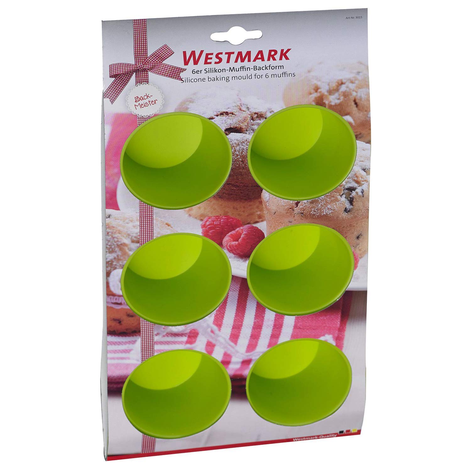 westmark-3015227g-moule-muffins-silicone-6-cavit-s-antiadh-sif-vert-29-3-x-17-5- image 8
