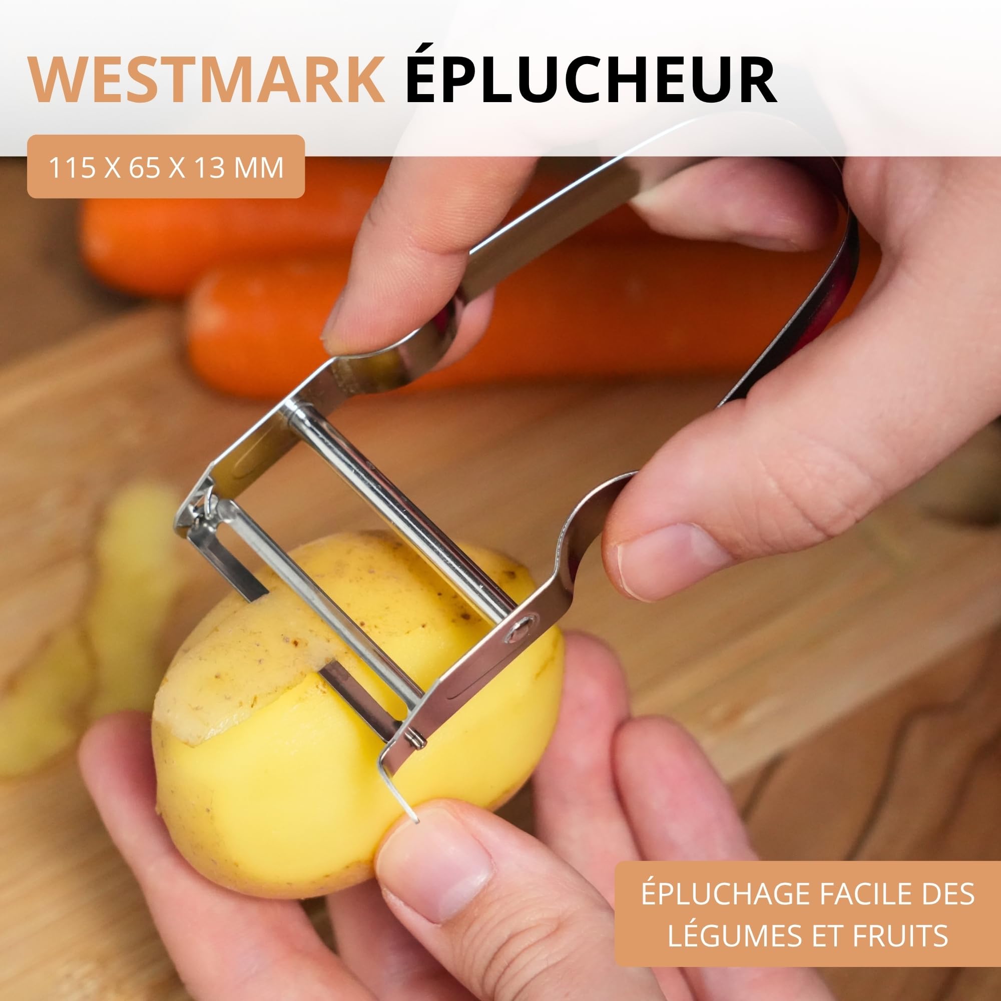 westmark-verdura-60913360-plucheur-de-l-gumes-et-d-asperges-en-u-dition-monopol- image 2