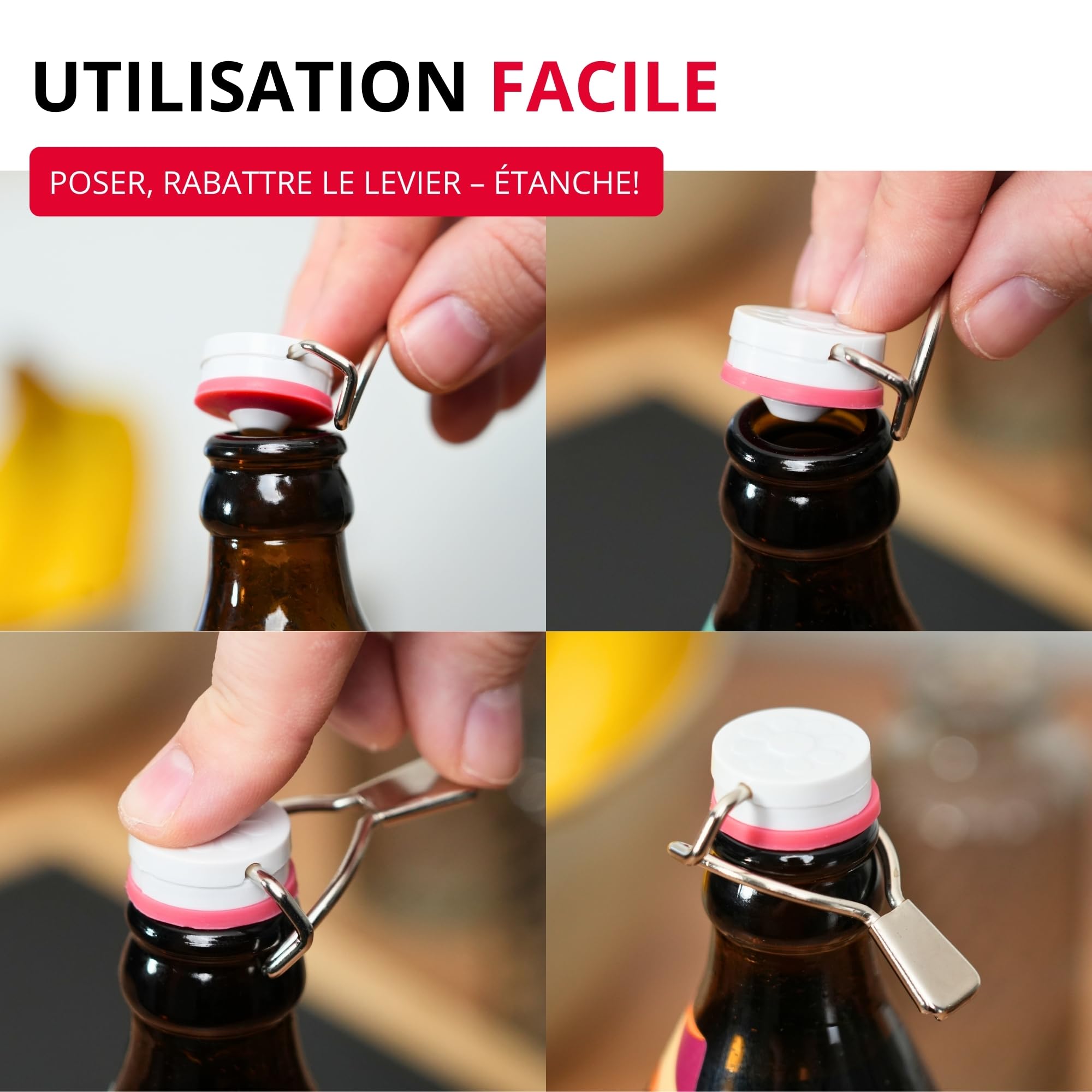 westmark-bouchons-de-bouteille-levier-3-pi-ces-joint-silicone-herm-tique-acier-r image 3