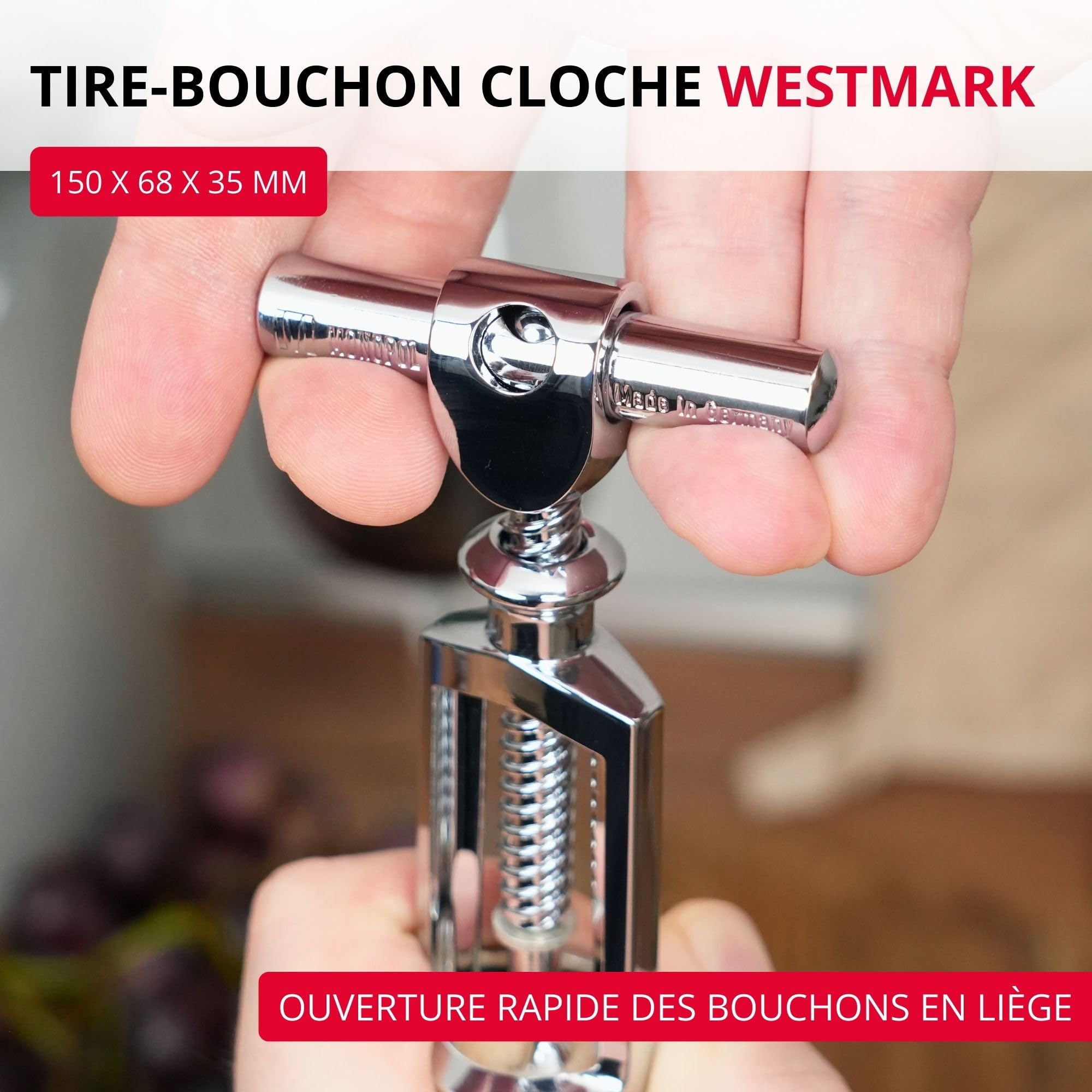 westmark-6255336c-tire-bouchon-cloche-monopol-edition-chianti-avec-extracteur-ac image 2