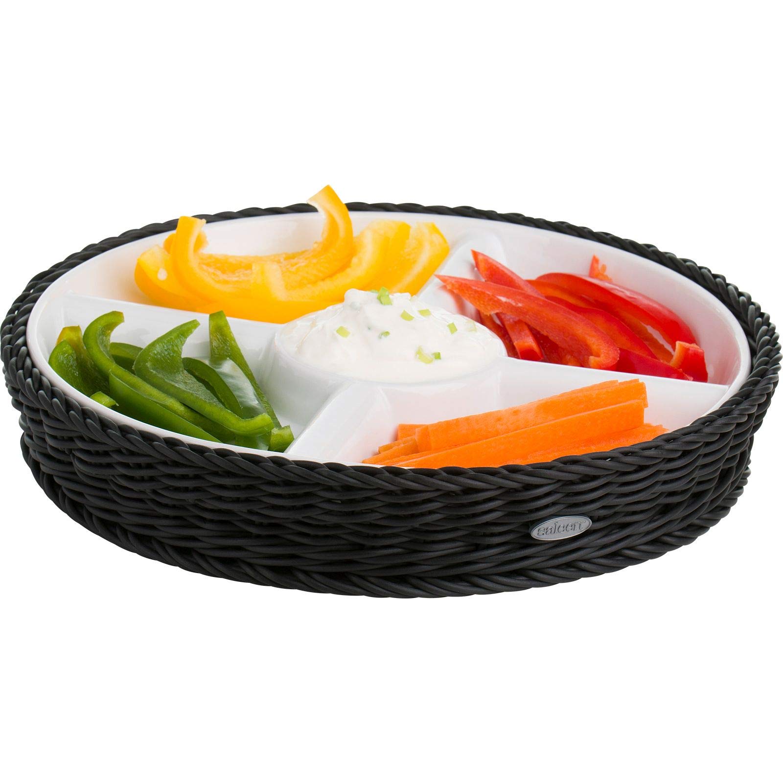 westmark-saleen-corbeille-antipastis-ronde-5-compartiments-en-porcelaine-amovibl image 8