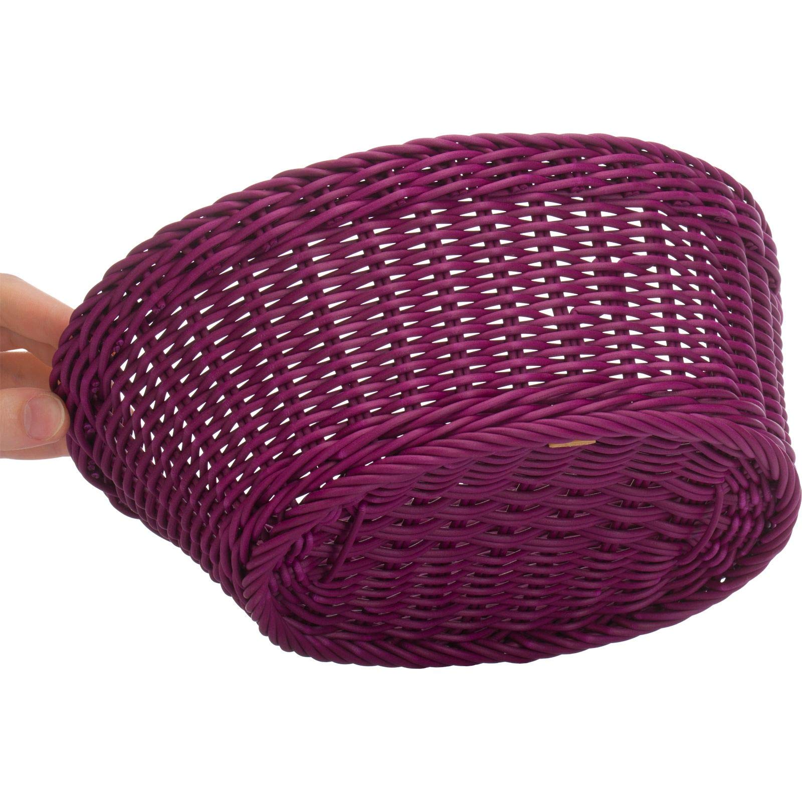 westmark-saleen-2039286-corbeille-ovale-conique-pourpre-26-x-18-5-x-9-cm-vanneri image 3