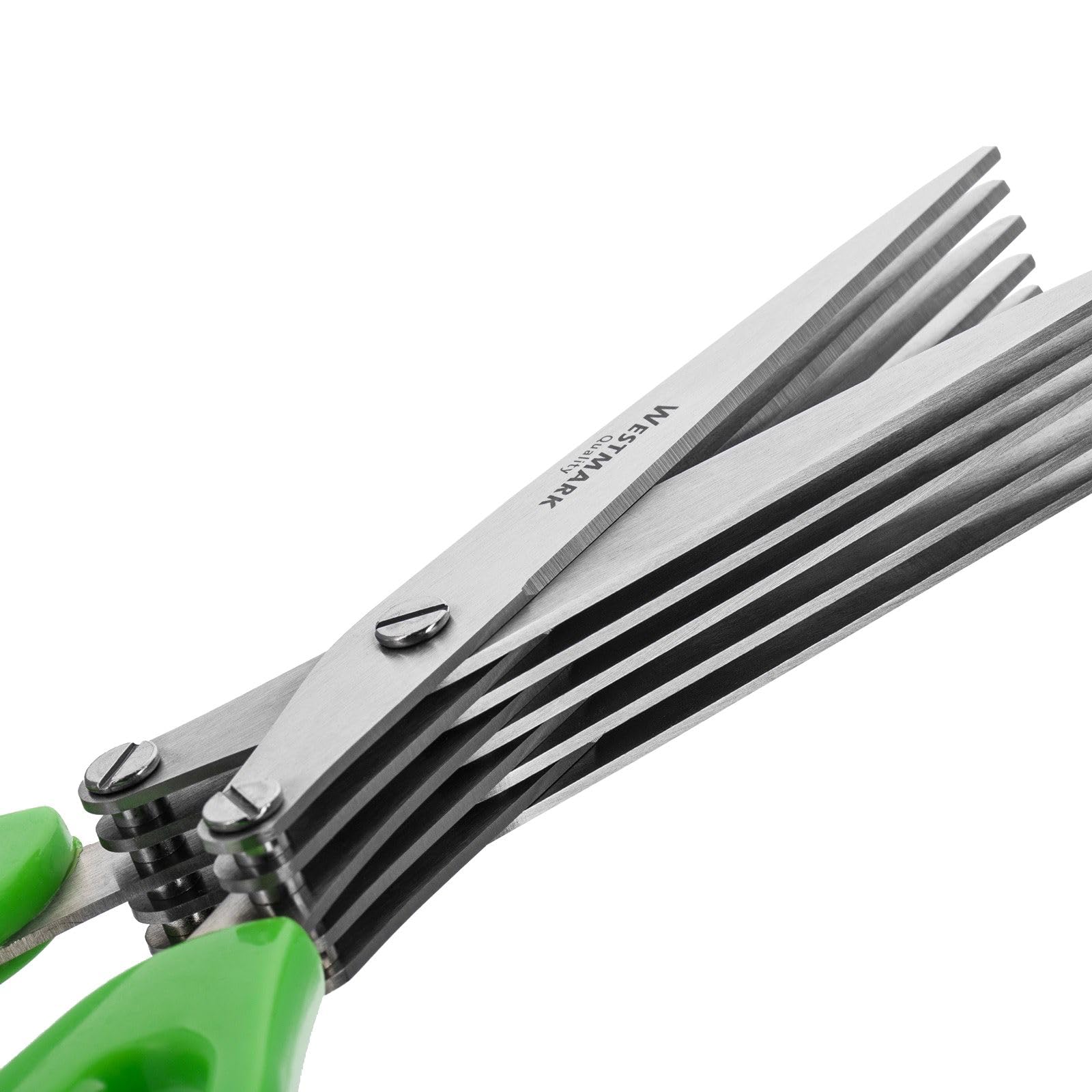 westmark-ciseaux-herbes-5-paires-de-lames-en-acier-inoxydable-20-cm-avec-peigne- image 3