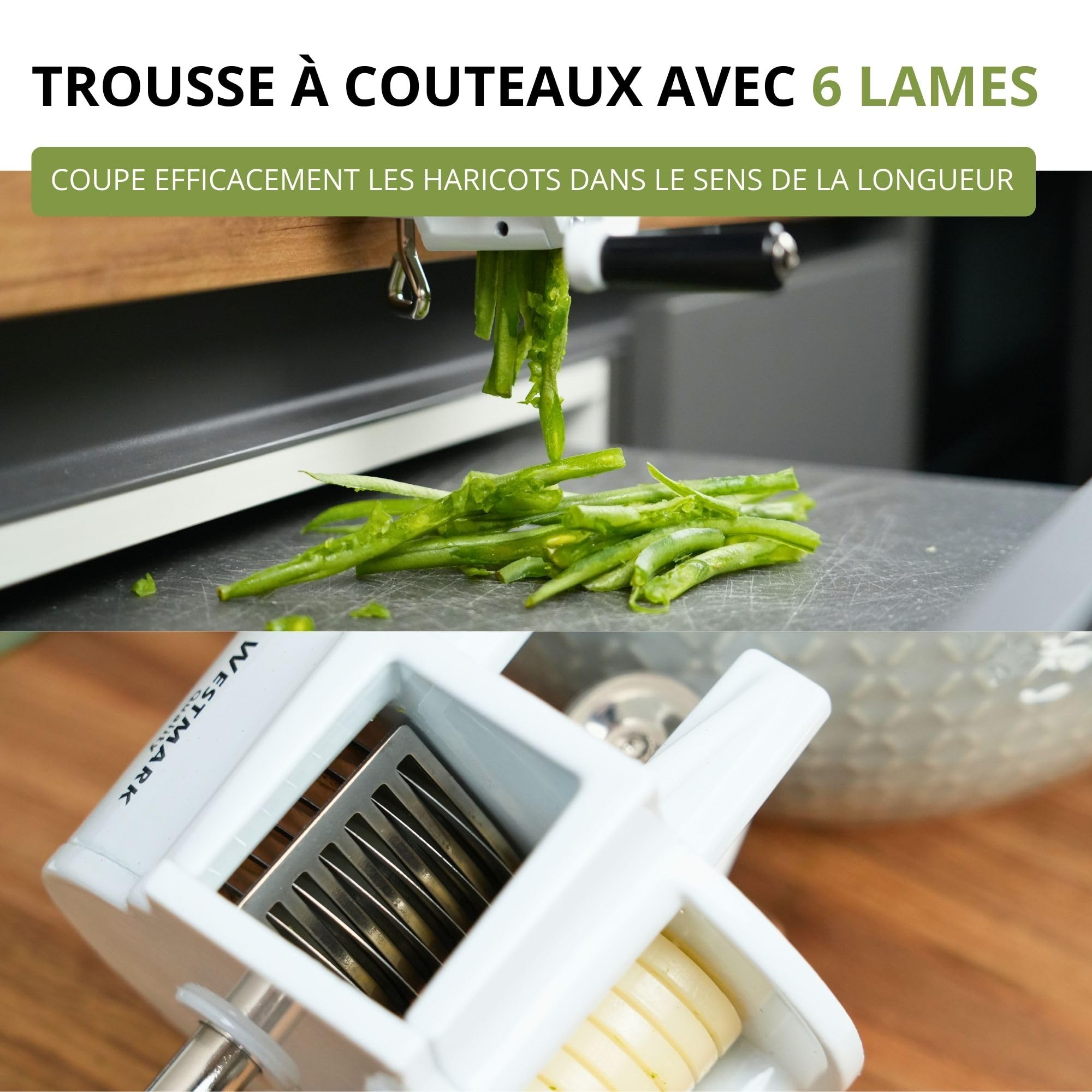 westmark-11862260-coupe-haricots-dans-la-longueur-avec-serre-joint-vis-6-lames-a image 4