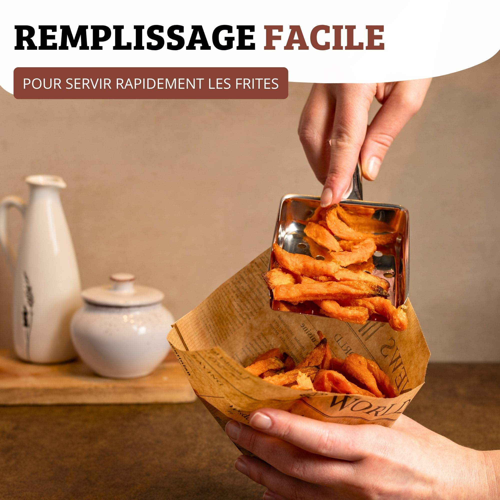 westmark-pelle-popcorn-frites-professionnelle-en-acier-inoxydable-26-cm-perfor-e image 5