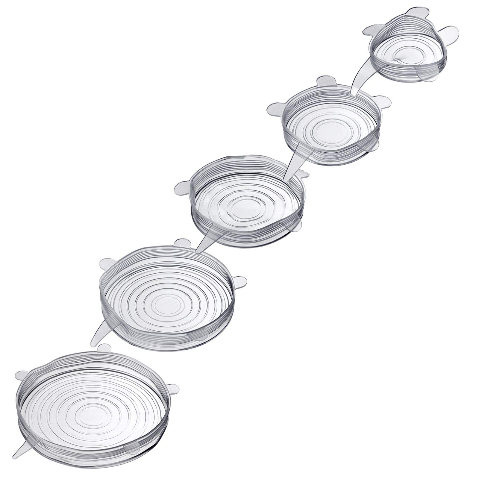 westmark-23262260-lot-de-5-couvercles-de-conservation-en-silicone-r-utilisables- image 1