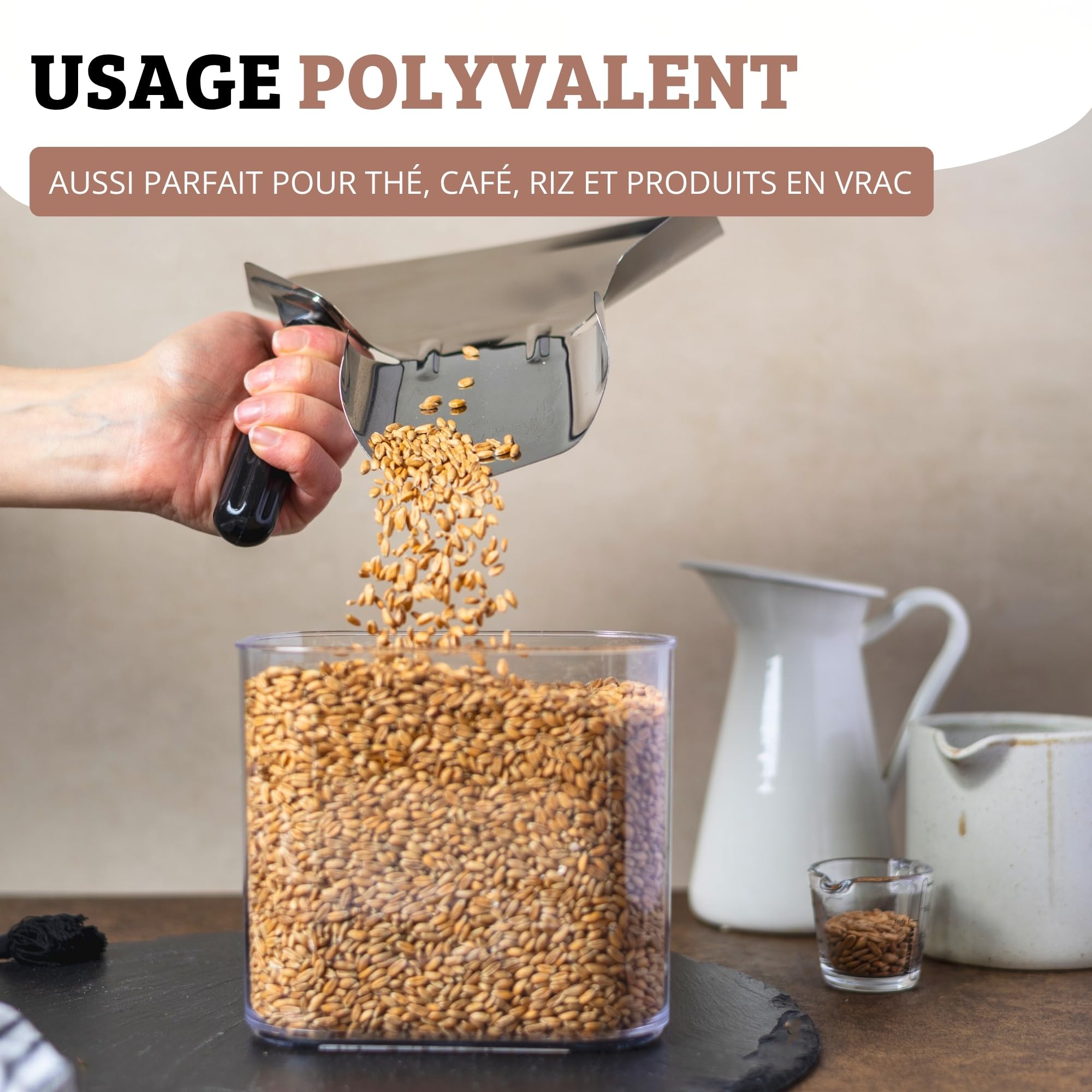 westmark-91272270-pelle-professionnelle-popcorn-frites-en-acier-inoxydable-poign image 7