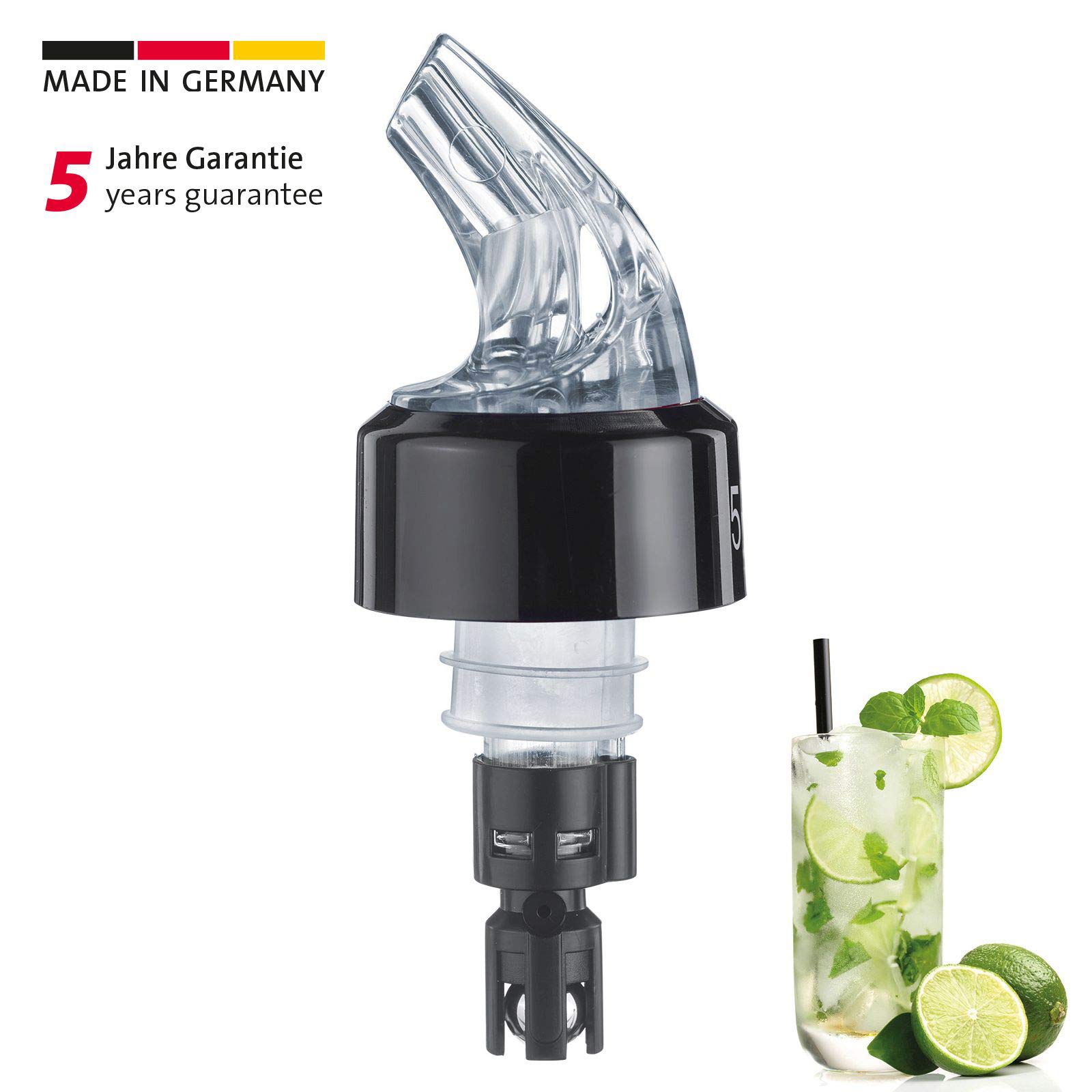 westmark-auto-pour-9950218g-doseur-bec-verseur-5-cl-pour-bouteilles-0-7-1-l-plas image 2