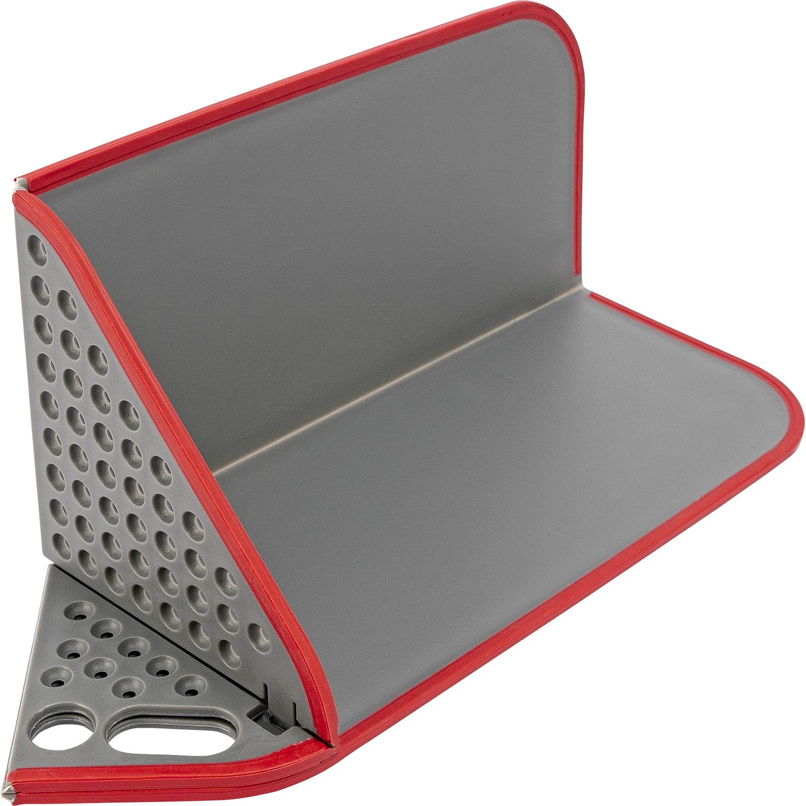 westmark-62192270-planche-d-couper-pliable-3-en-1-en-plastique-gris-rouge image 5