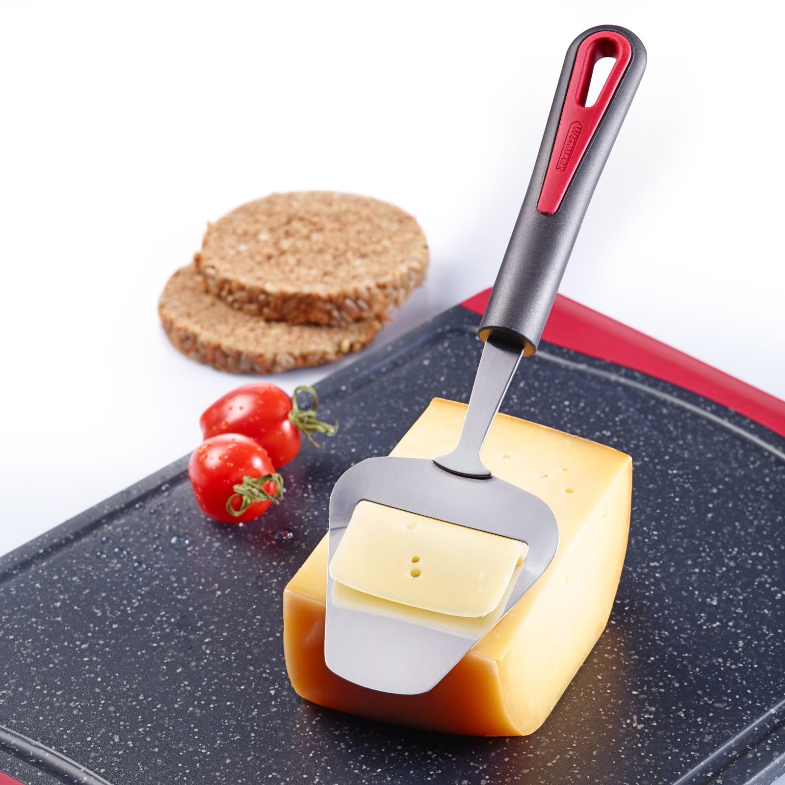 westmark-coupe-fromage-manuel-gallant-pour-fromages-durs-lame-5-cm-acier-inoxyda image 6