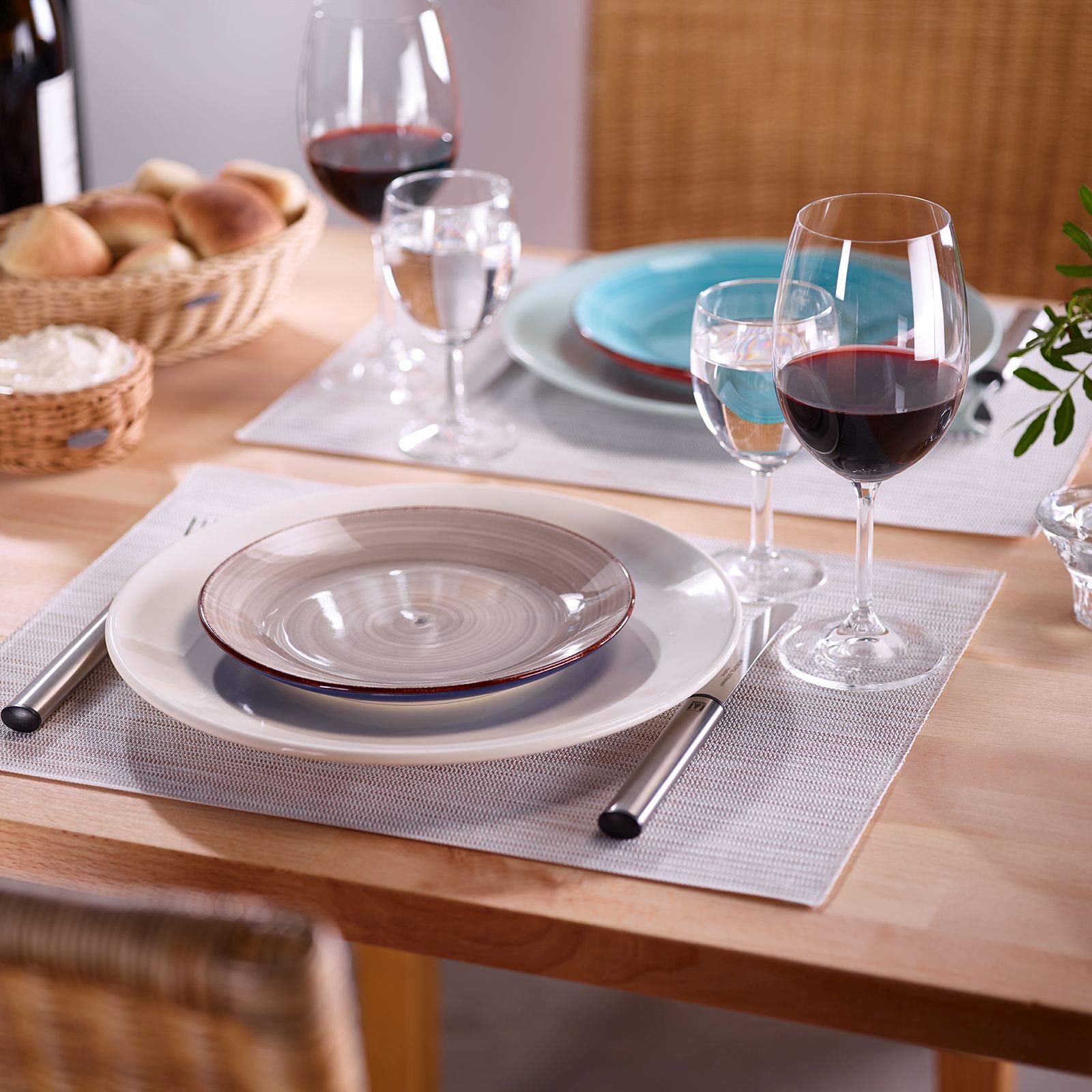 westmark-uni-lot-de-6-sets-de-table-42-x-32-cm-beige-blanc-chin image 5