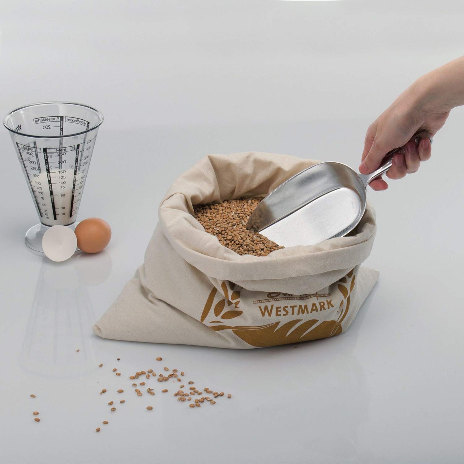 westmark-hygia-pelle-alimentaire-300-ml-en-aluminium-moul-argent-91512291 image 2