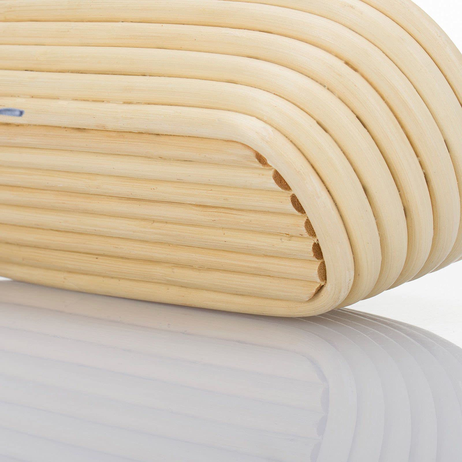 westmark-panier-fermentation-ovale-en-rotin-naturel-avec-couvercle-en-coton-pain image 3