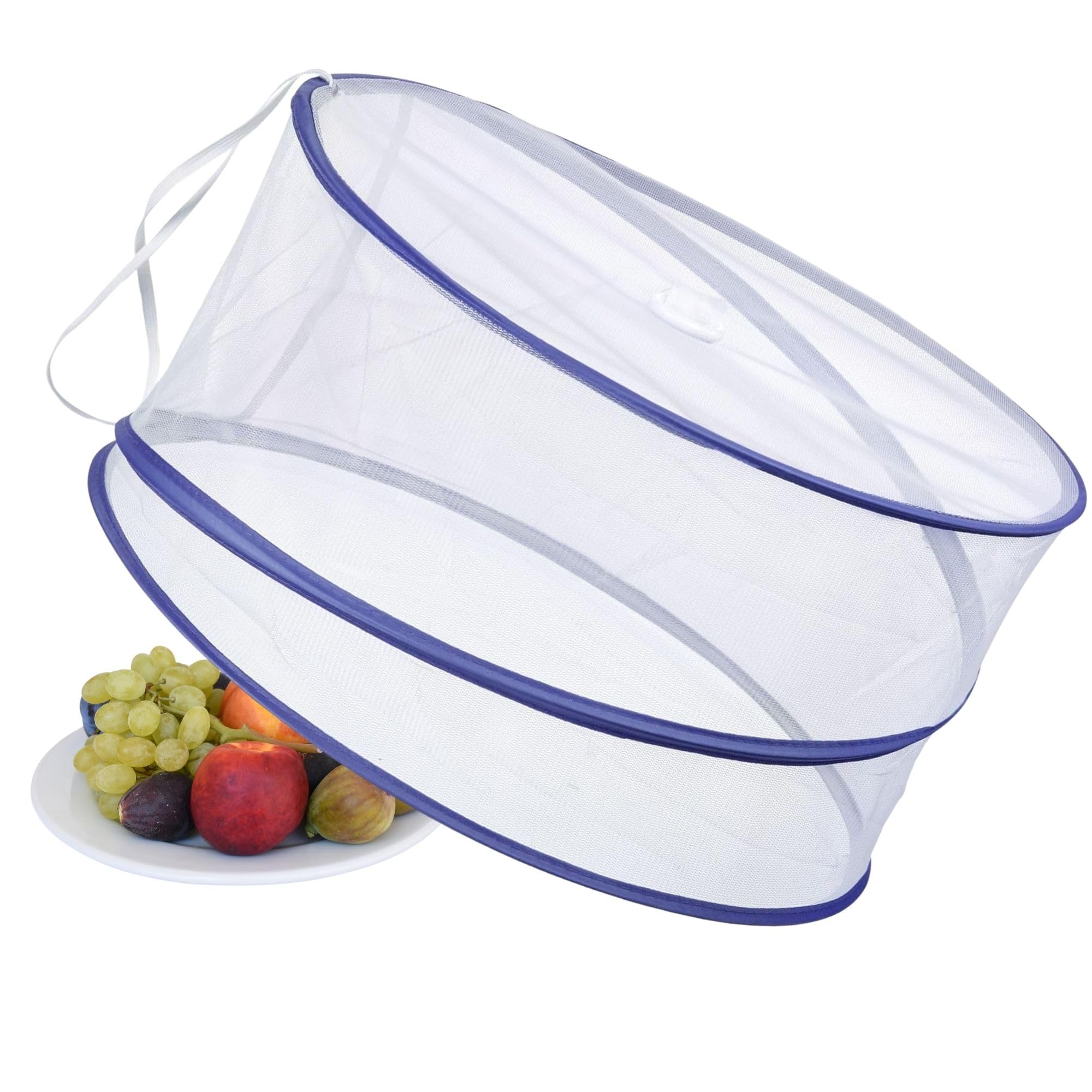 westmark-hoody-couverture-alimentaire-34-cm-bleue-couverture-pliable-anti-insect image 1