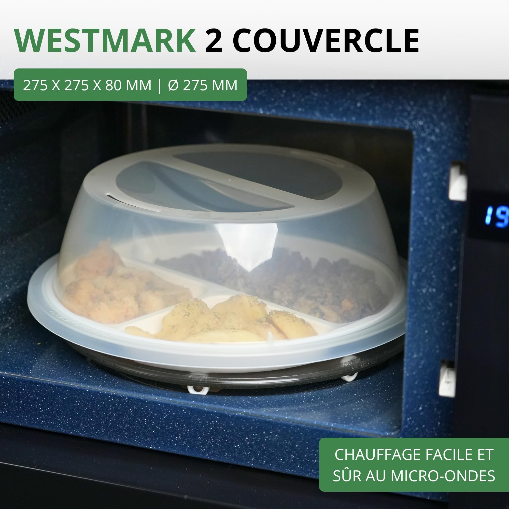 westmark-224622e3-lot-de-2-cache-assiettes-couvercles-micro-ondes-en-plastique-p image 2
