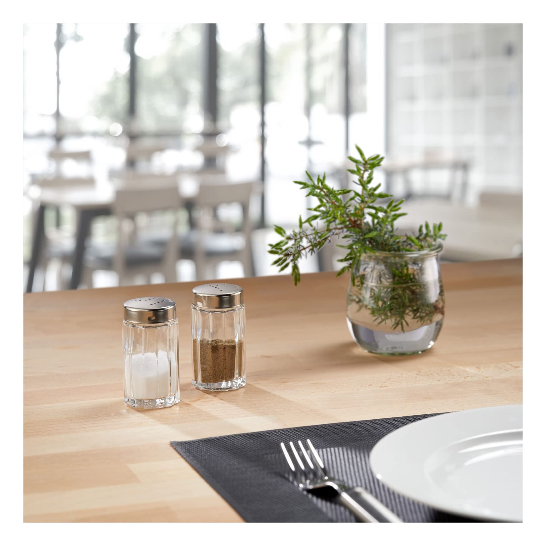 westmark-traditionell-sali-re-en-verre-et-acier-inoxydable-set-de-10-50-ml-bec-d image 5