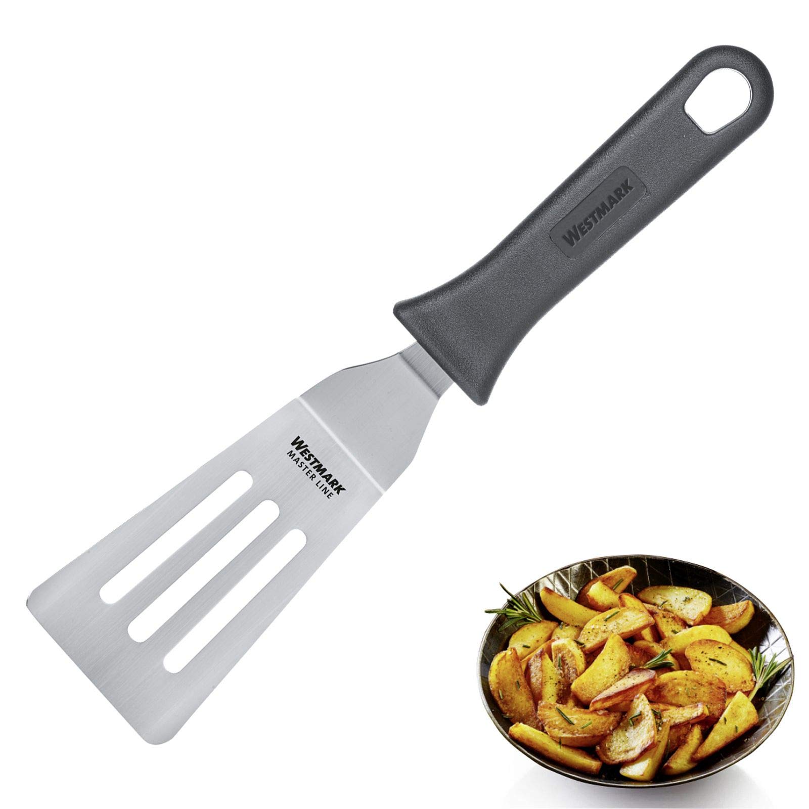 westmark-master-line-spatule-grattoir-professionnelle-coud-e-flexible-rainur-e-a image 2