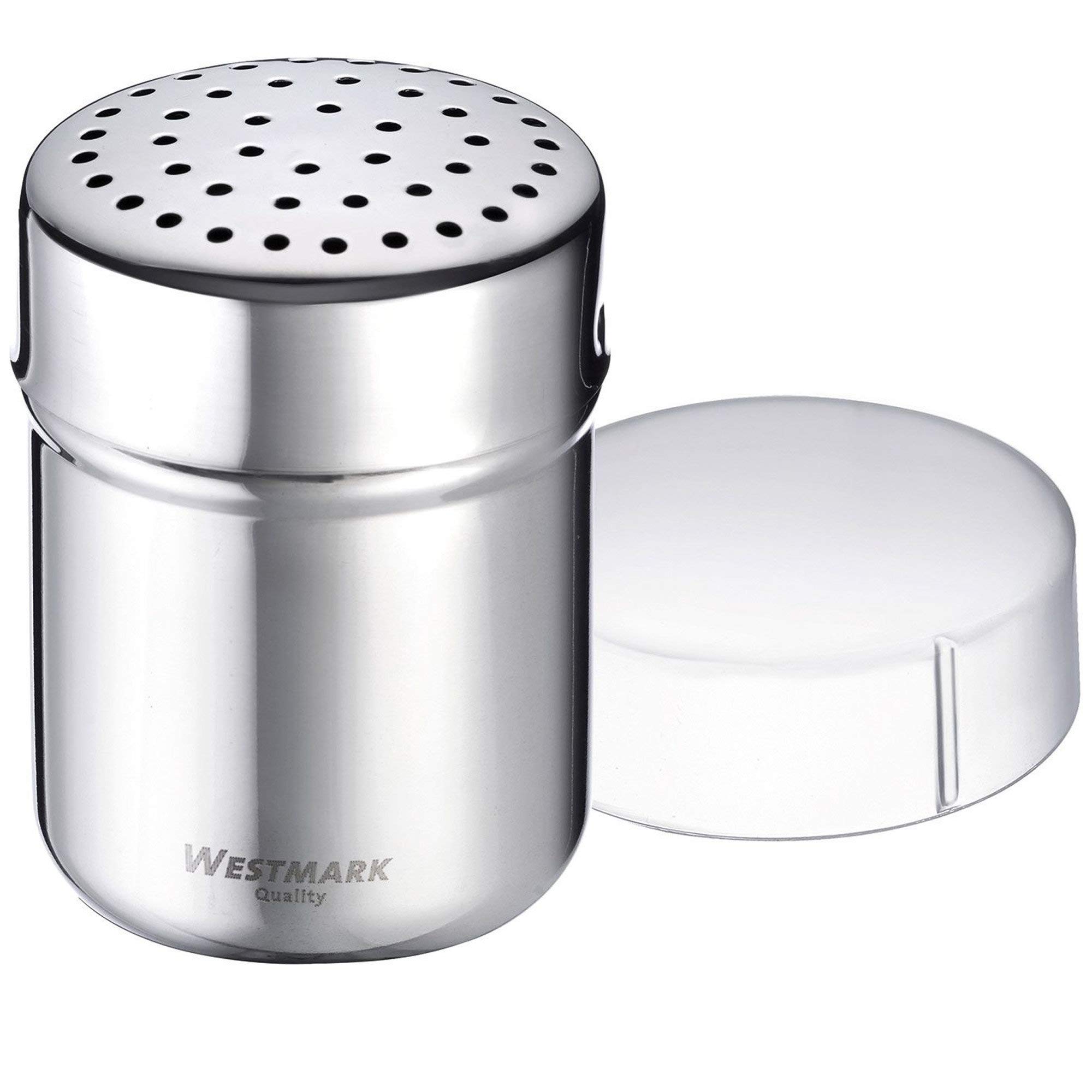 westmark-69502260-saupoudreuse-sucre-glace-acier-inoxydable-tamis-fin-avec-couve image 4