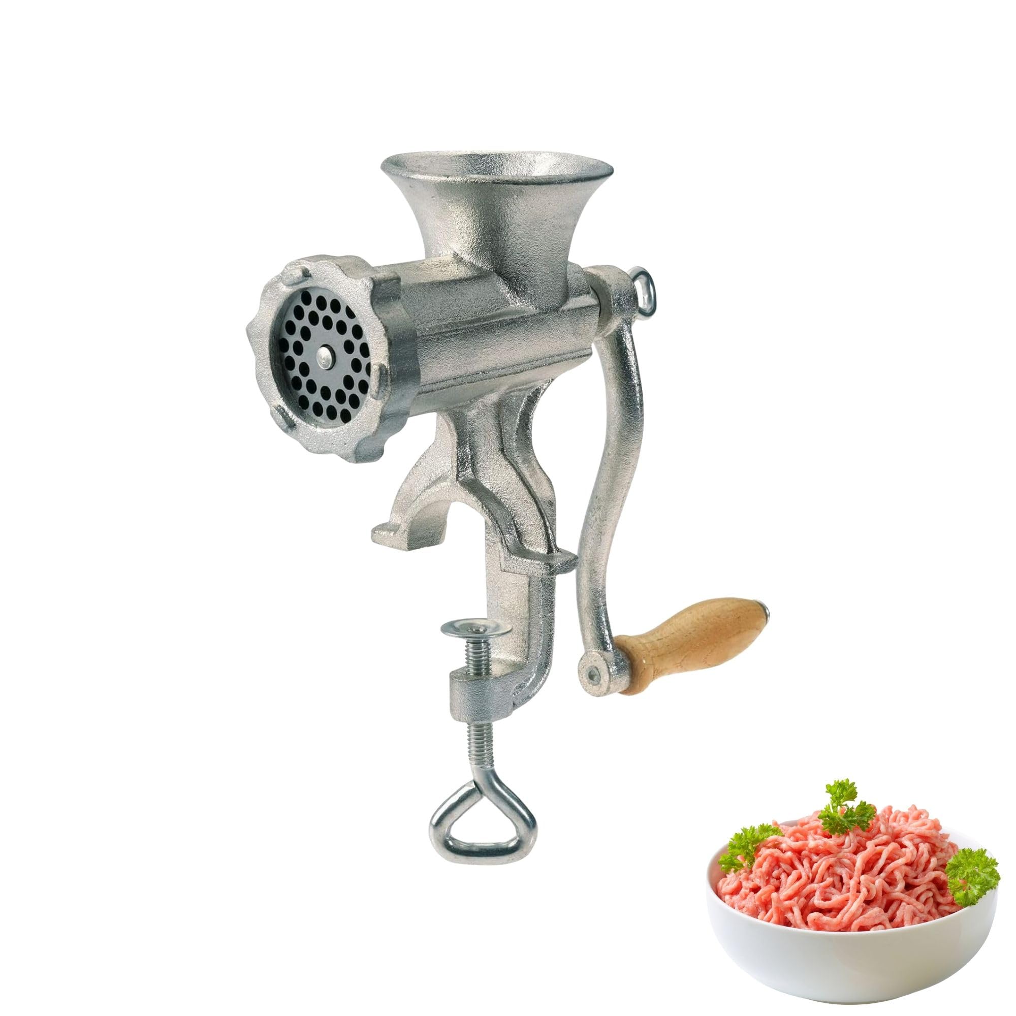 westmark-97502260-hachoir-viande-taille-5-avec-disque-4-5-mm-lame-4-pales-et-pin image 1