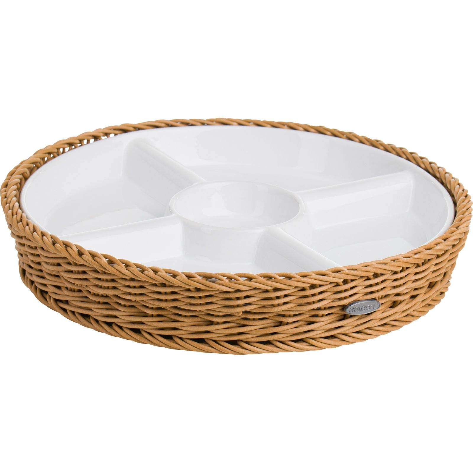 westmark-saleen-corbeille-antipastis-ronde-5-compartiments-en-porcelaine-amovibl image 6