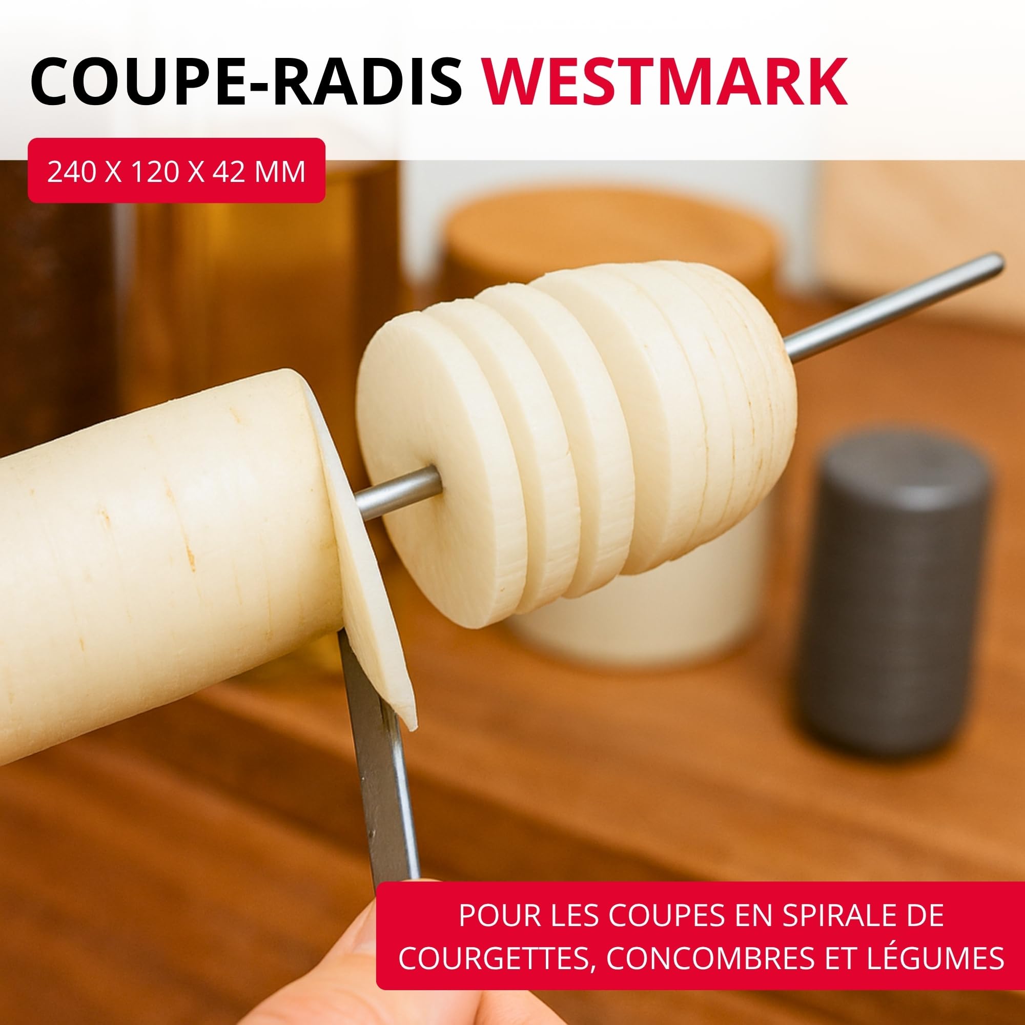 westmark-radimax-black-edition-coupe-l-gumes-en-spirale-en-aluminium-pour-radis- image 3