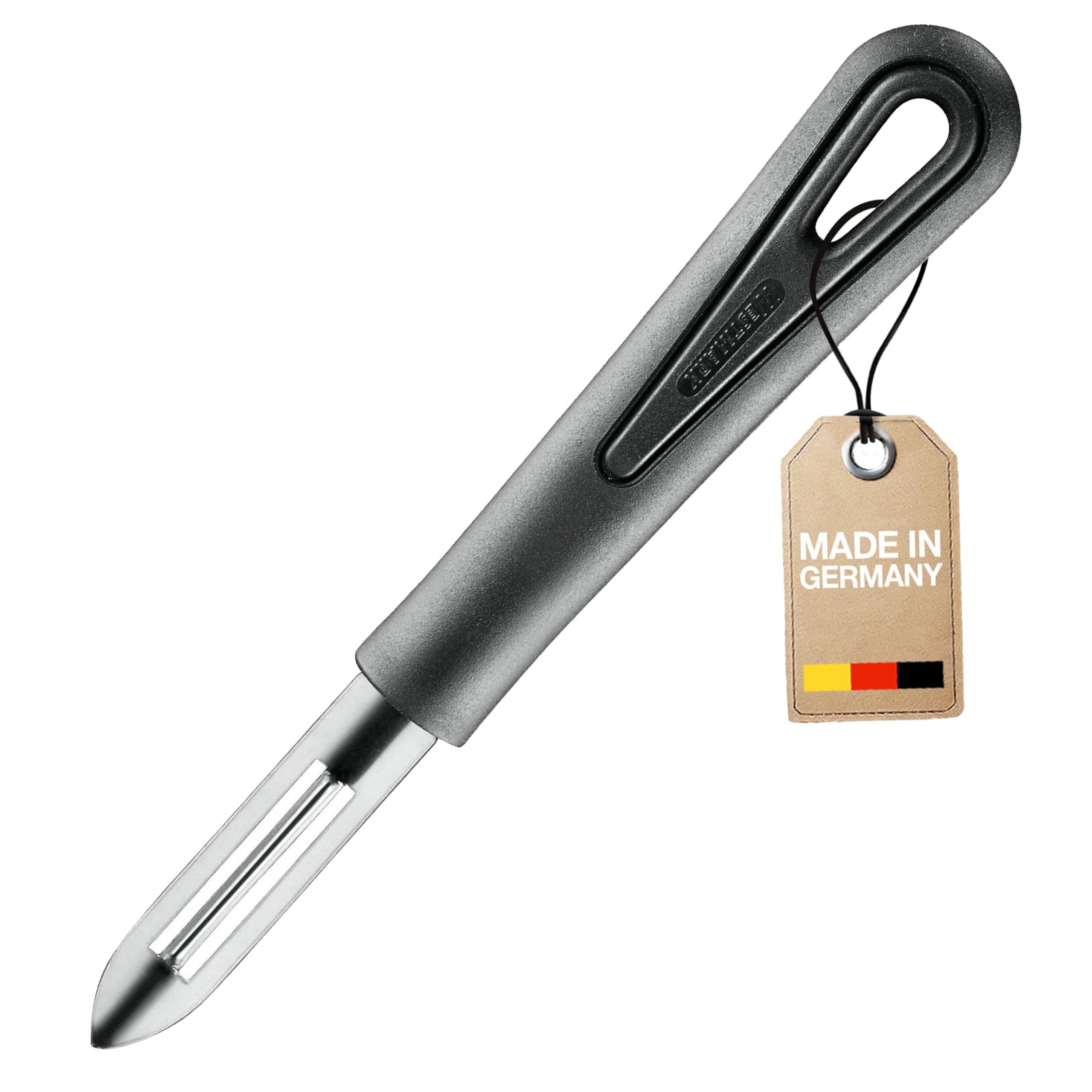 westmark-plucheur-conomique-lame-fixe-gentle-28062270-acier-inoxydable-droitiers image 1
