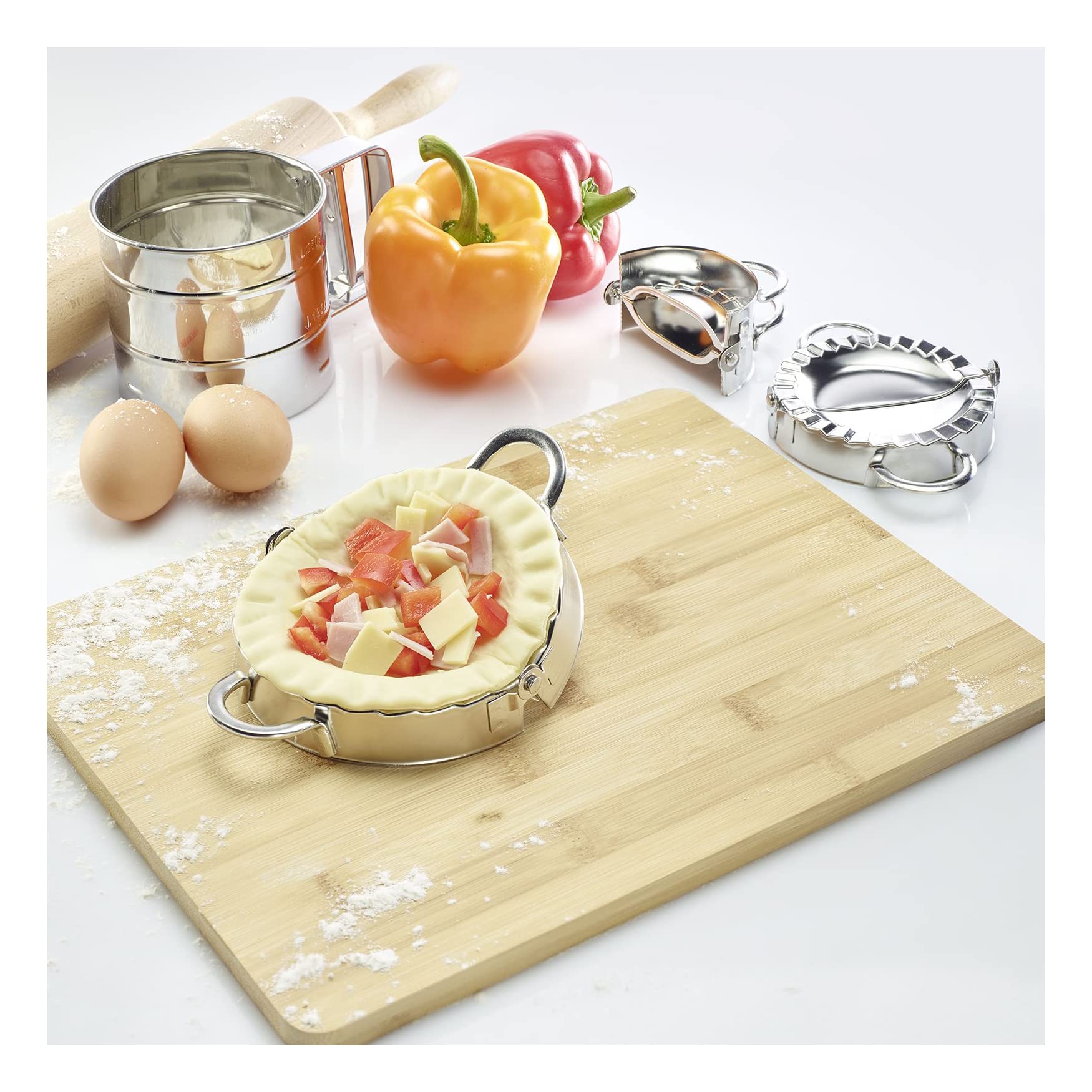 westmark-emilia-moules-raviolis-en-acier-inoxydable-7-5-cm-avec-poign-es-pratiqu image 8