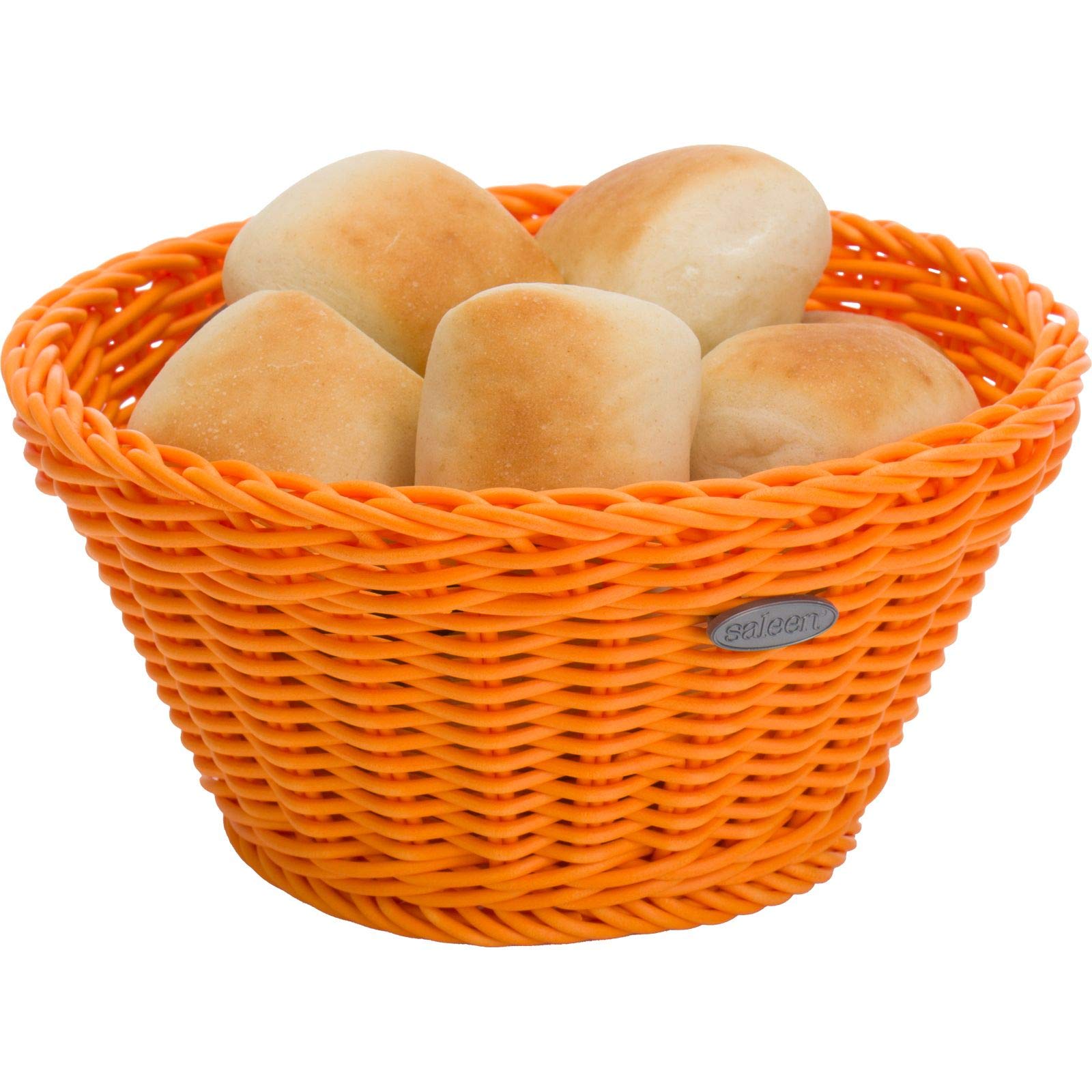 westmark-saleen-2039224-corbeille-ronde-conique-orange-18-x-10-cm-panier-artisan image 1