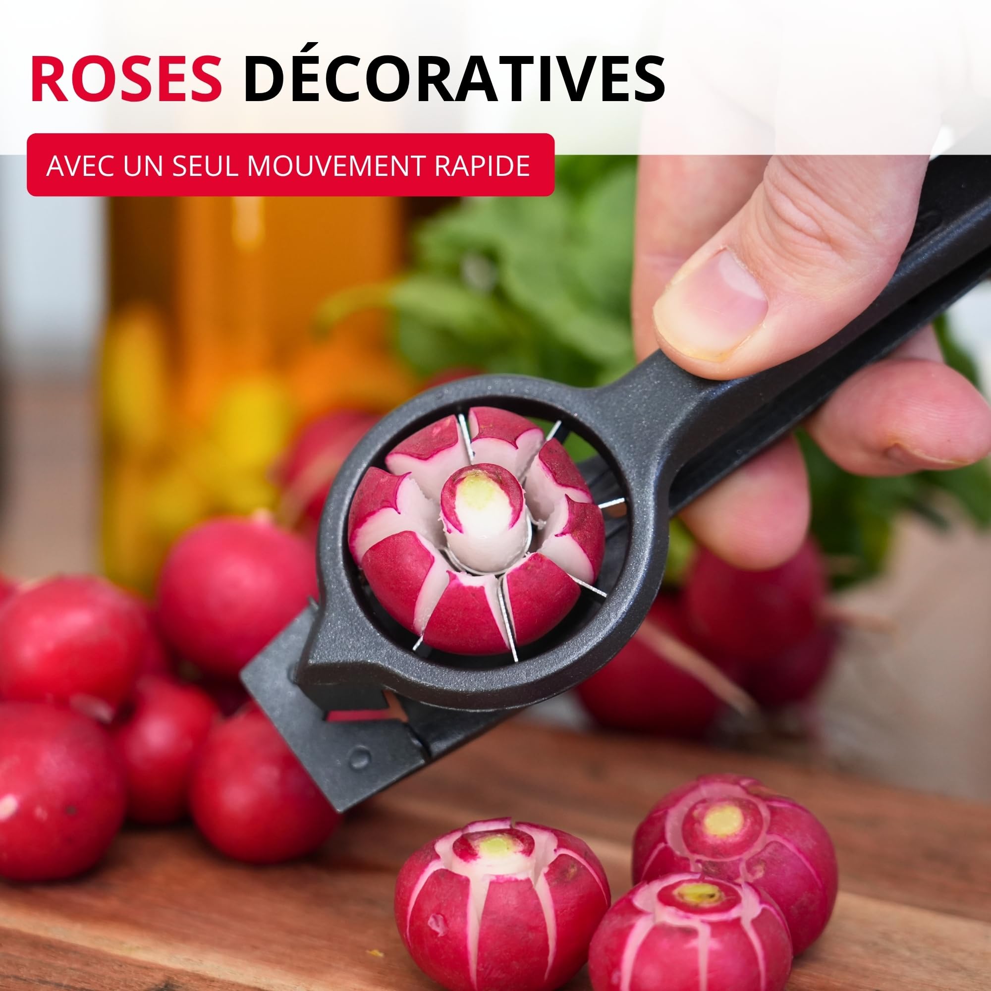 westmark-decoretto-black-edition-coupe-radis-d-coratif-pour-roses-de-radis-et-ga image 3