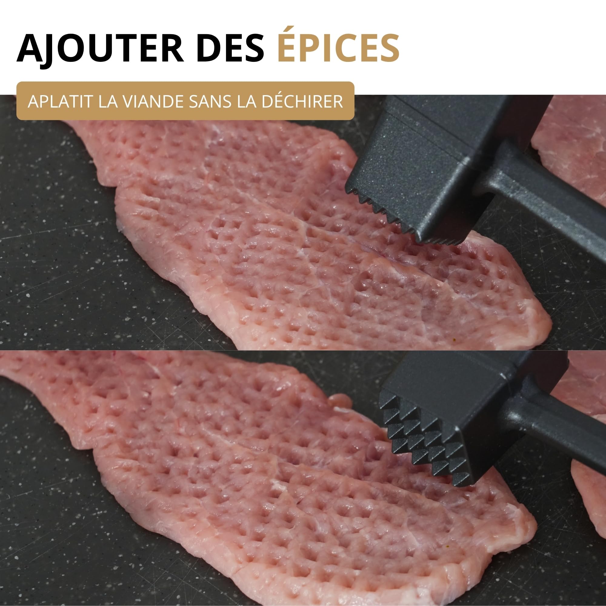 westmark-attendrisseur-de-viande-robusto-black-edition-marteau-double-face-pour- image 5