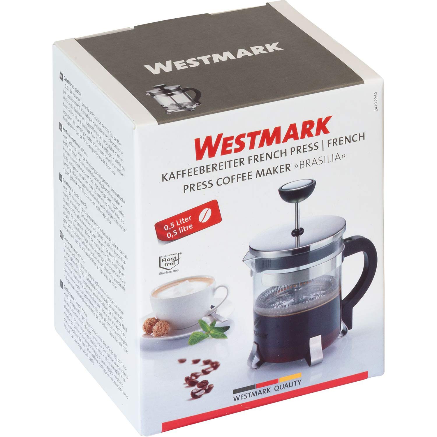 westmark-brasilia-cafeti-re-piston-french-press-500-ml-verre-borosilicate-sans-b image 8