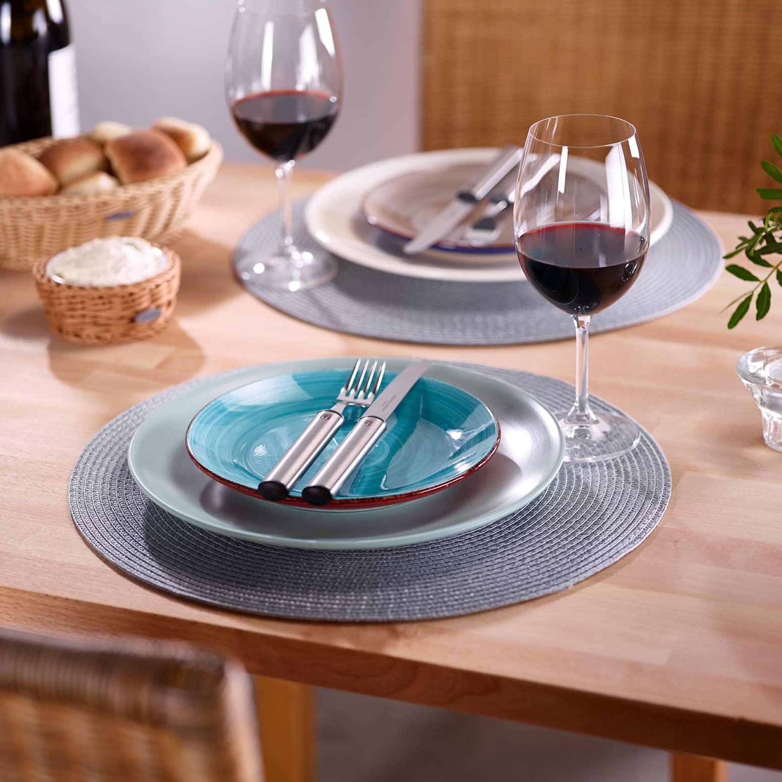 westmark-set-de-table-sous-plats-ronds-circle-saleen-edition-lot-de-4-38-cm-lava image 5