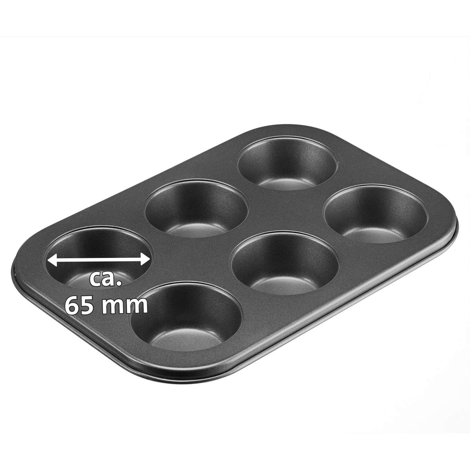 westmark-back-meister-32882270-moule-muffins-pour-6-muffins-acier-lamin-froid-an image 6