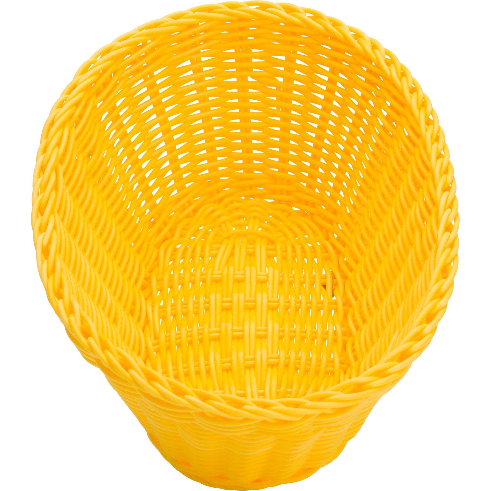 westmark-saleen-2039289-corbeille-ovale-conique-26-x-18-5-x-9-cm-jaune-citron image 2