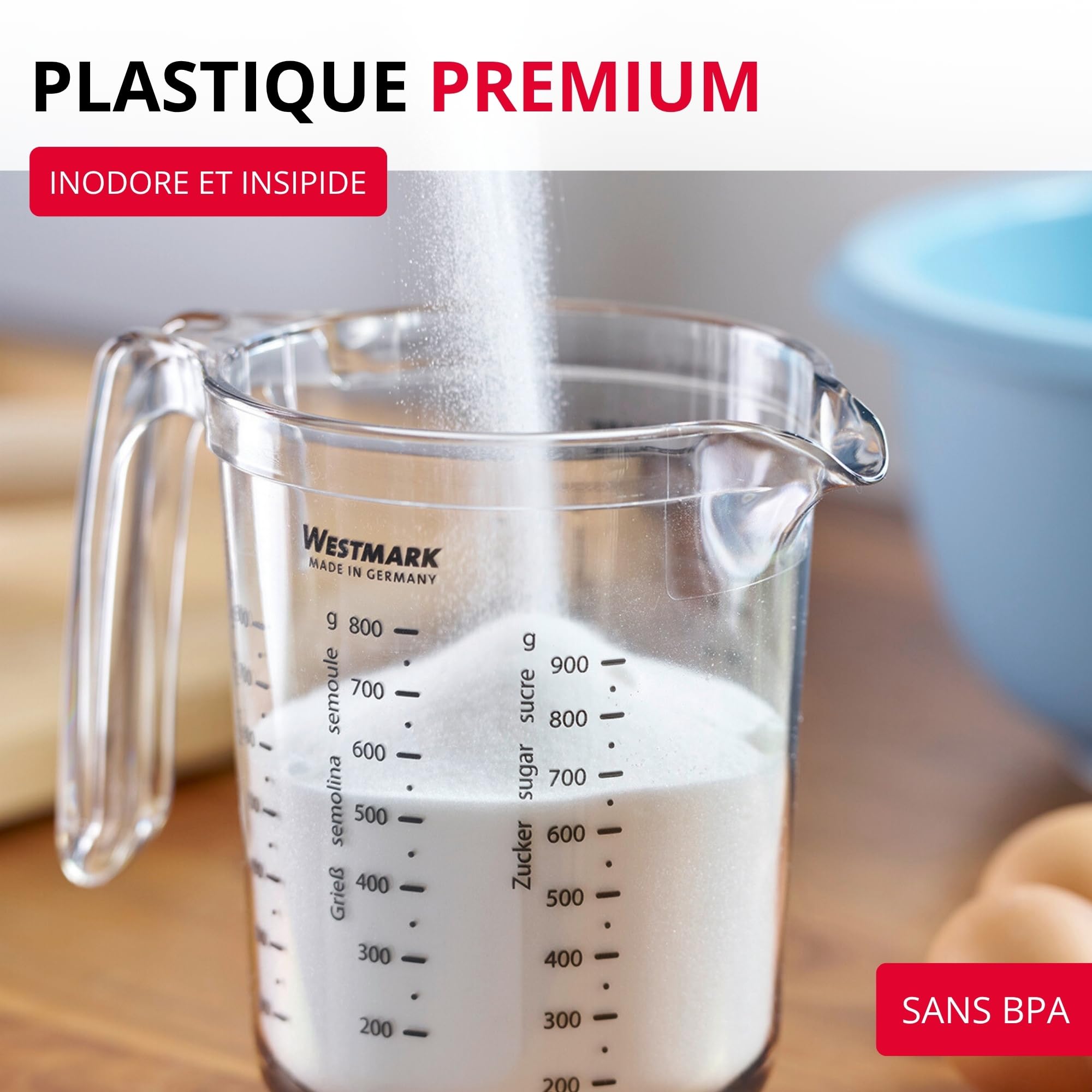 westmark-cruche-mesureur-gerda-1-litre-chelles-multilingues-ml-l-g-plastique-san image 3