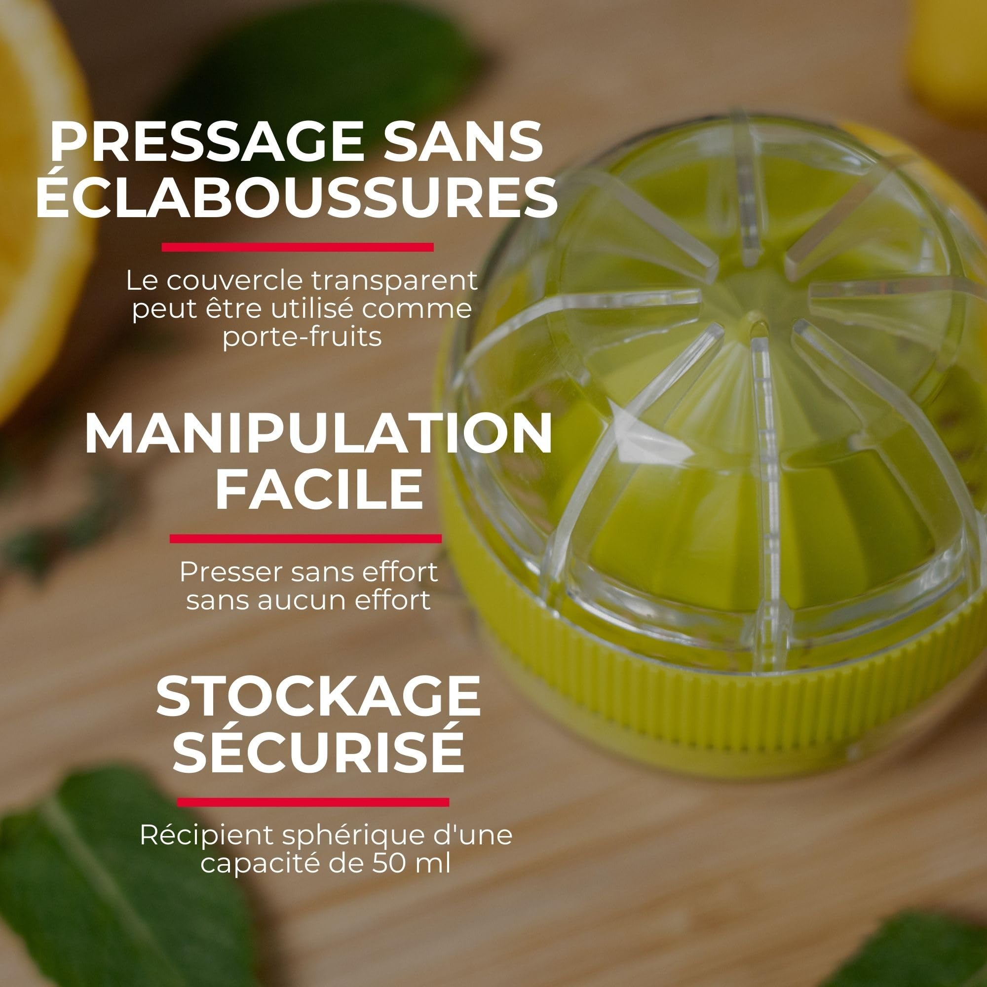 westmark-fresh-and-fruity-petit-presse-agrumes-avec-r-cipient-50-ml-et-couvercle image 7