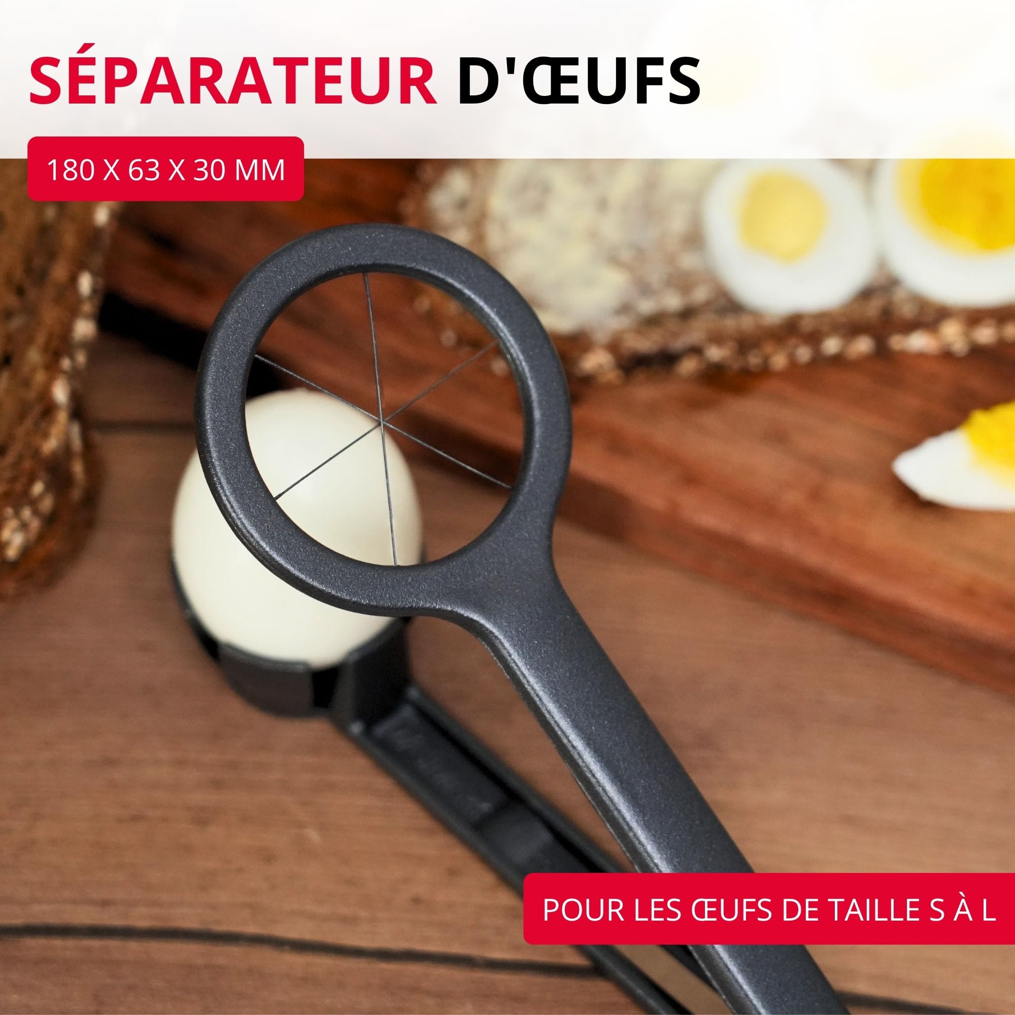 westmark-columbus-black-edition-coupe-ufs-fils-en-acier-inoxydable-extra-trancha image 2