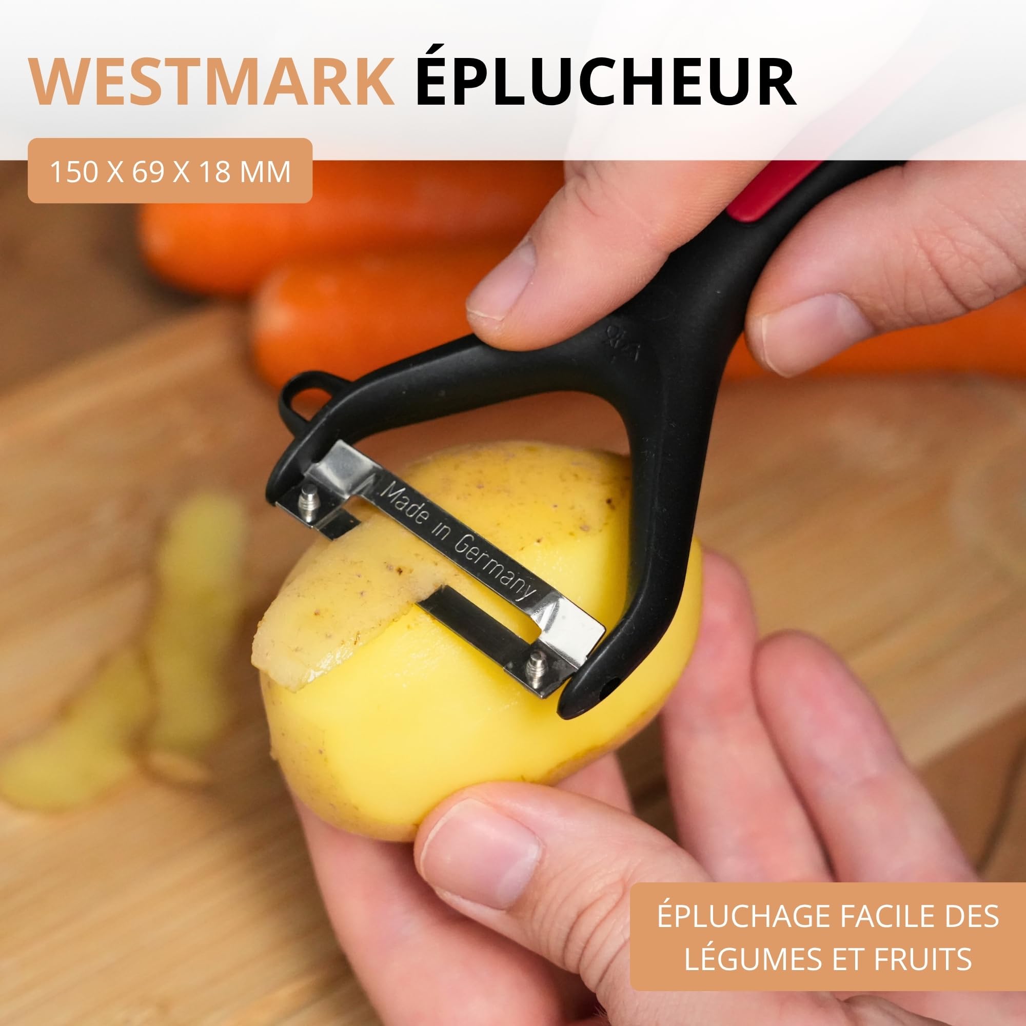 westmark-gallant-29072270-plucheur-de-l-gumes-et-asperges-lame-inox-viss-e-amovi image 2