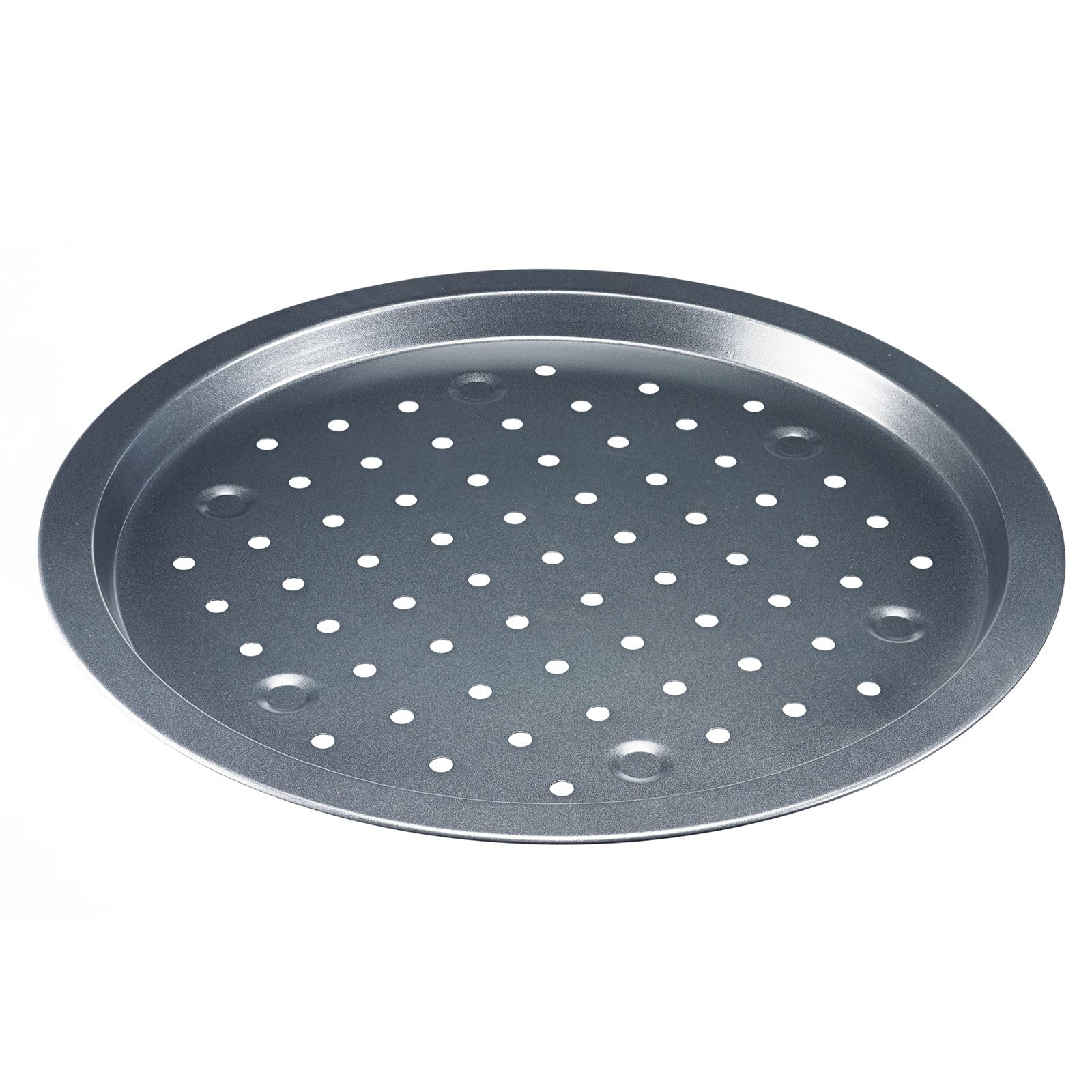 westmark-back-meister-32922270-plaque-pizza-ronde-perfor-e-33-cm-acier-lamin-fro image 1