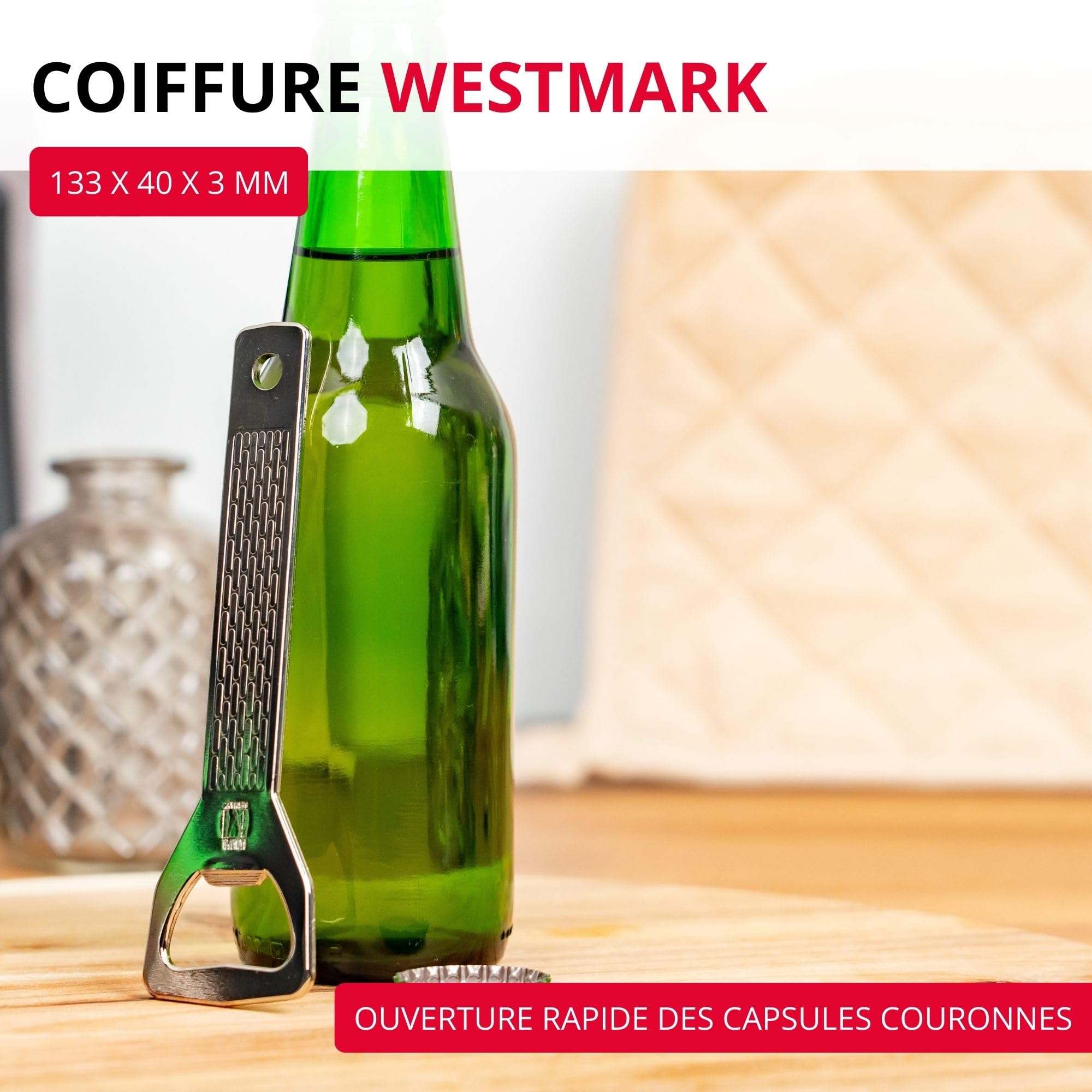 westmark-61772270-d-capsuleur-en-acier-monobloc-13-5-cm-argent image 2